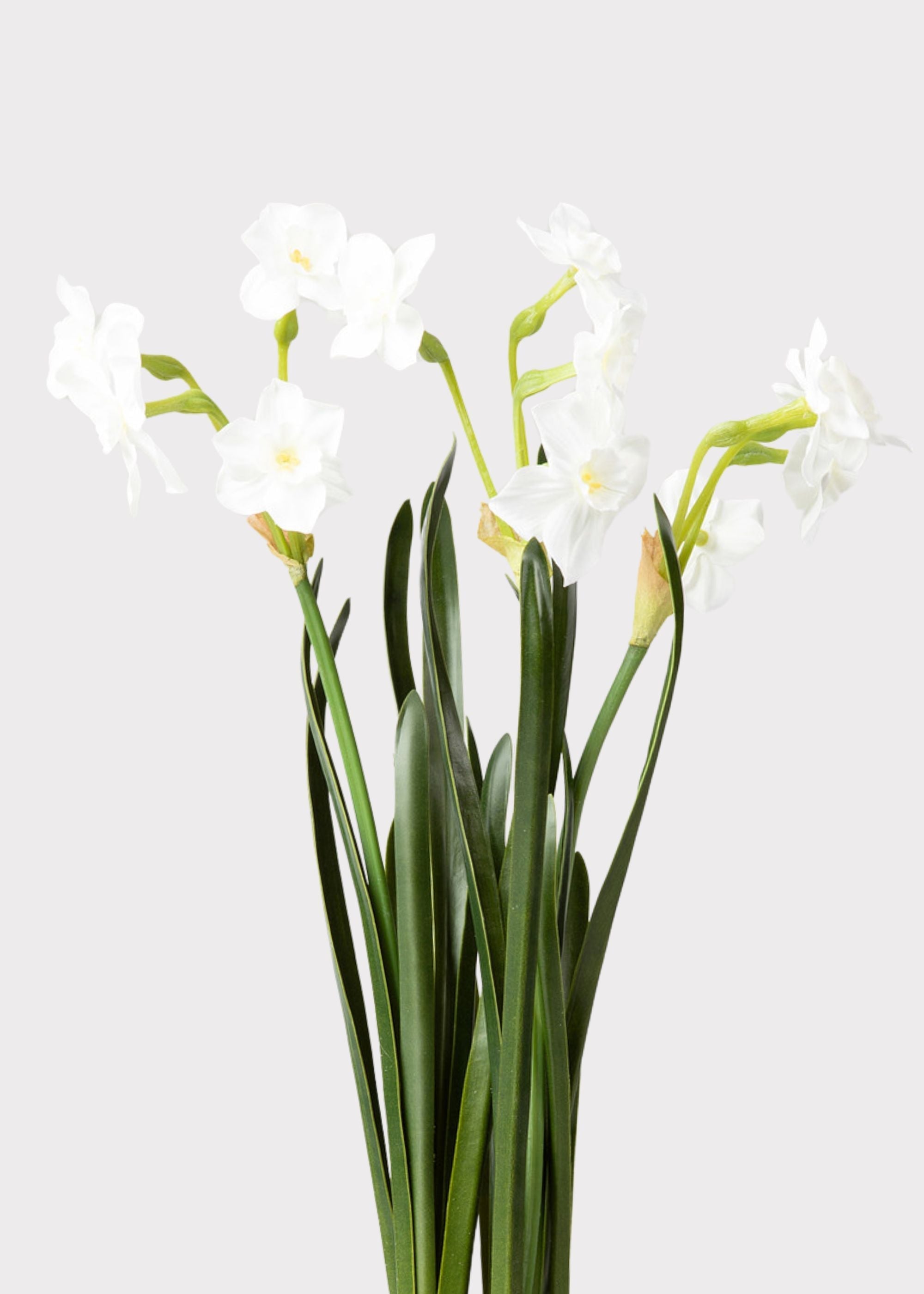 Green Artificial Spring Paperwhite Drop for Vase Styling