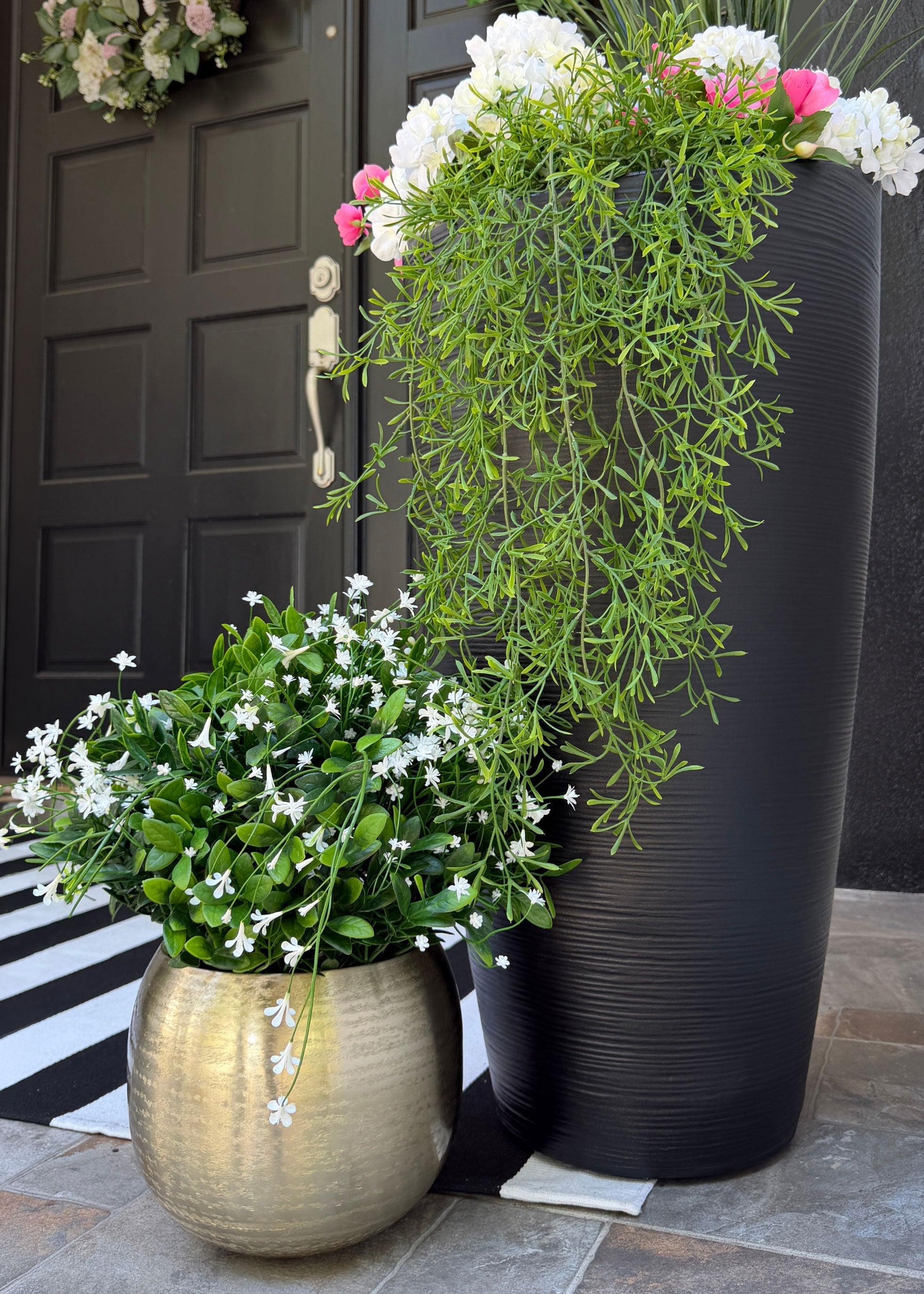 Green Artificial Fern Bush for Home Decor
