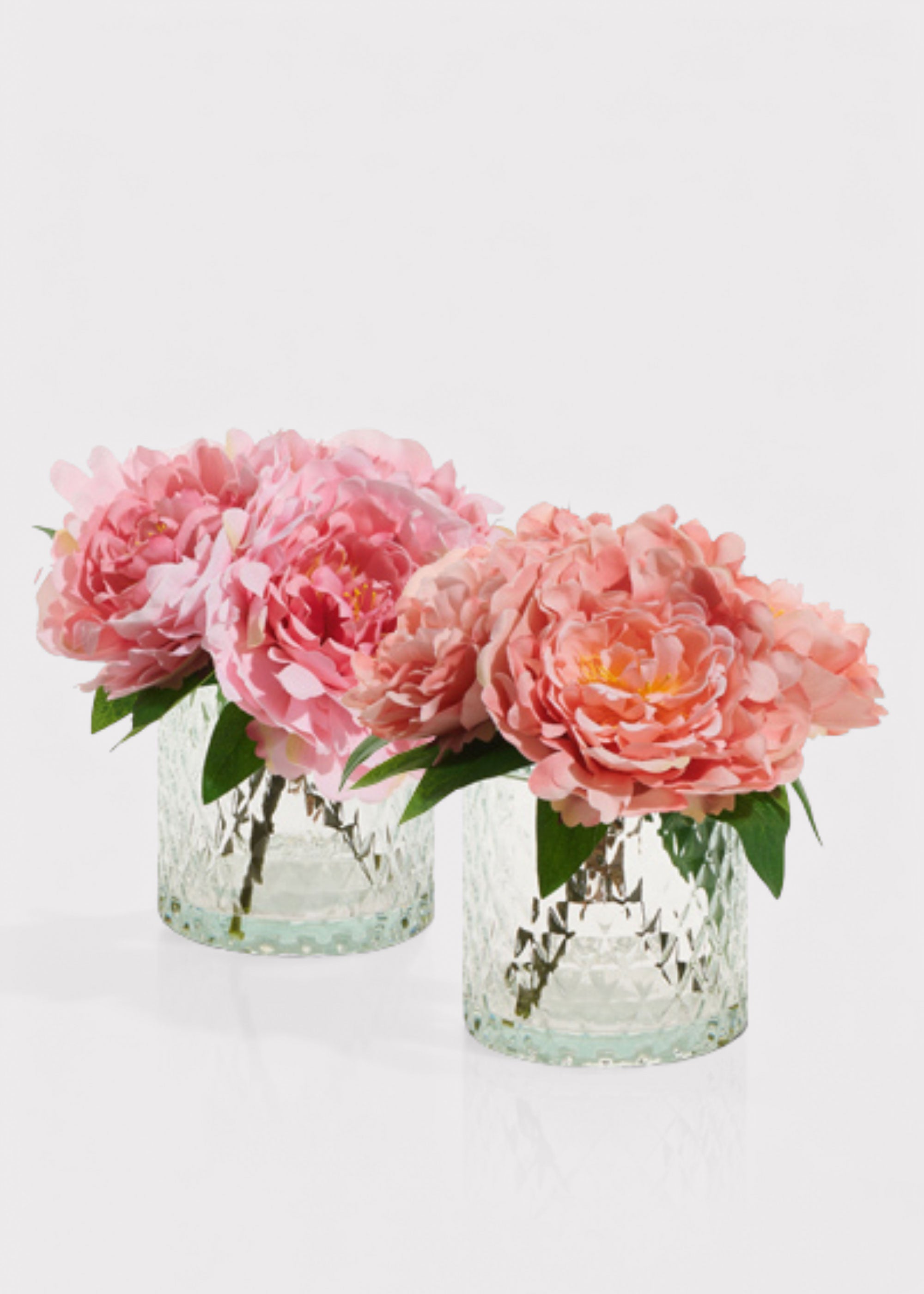 Pink Artificial Peony Arrangement for Vase Styling