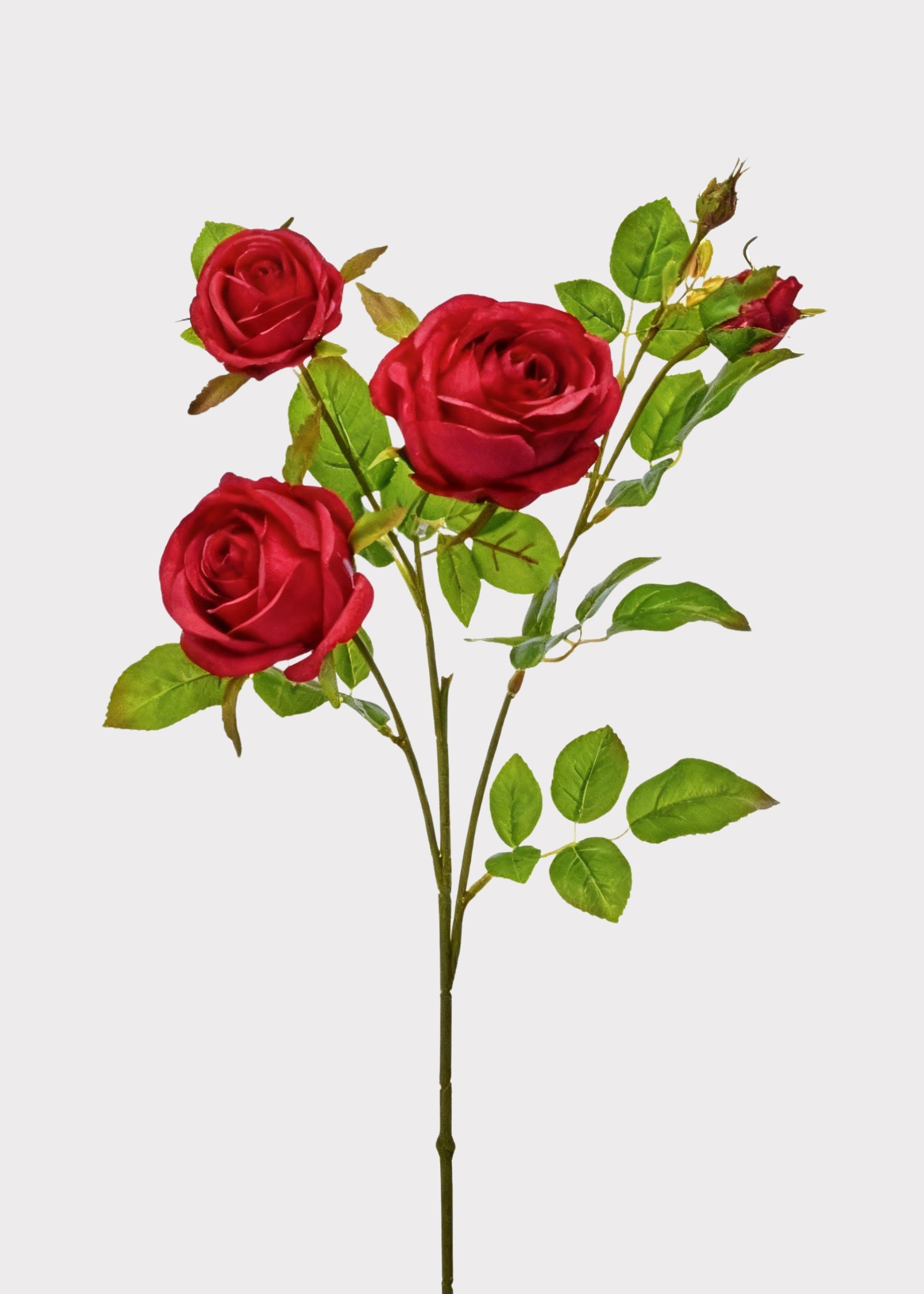 Red Artificial Rose Spray for Vase Styling