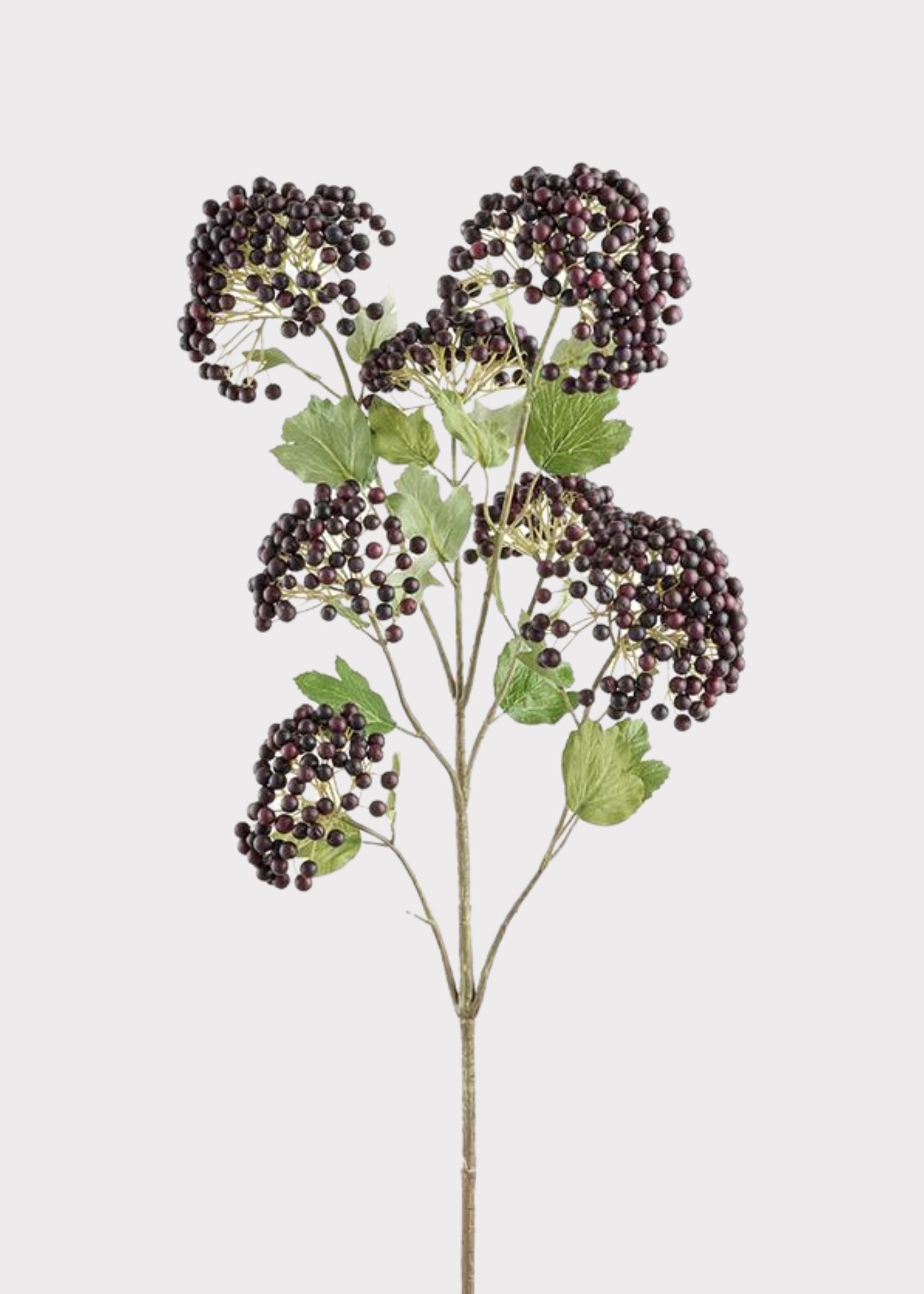 Burgundy Artificial Berry Branch for Vase Styling