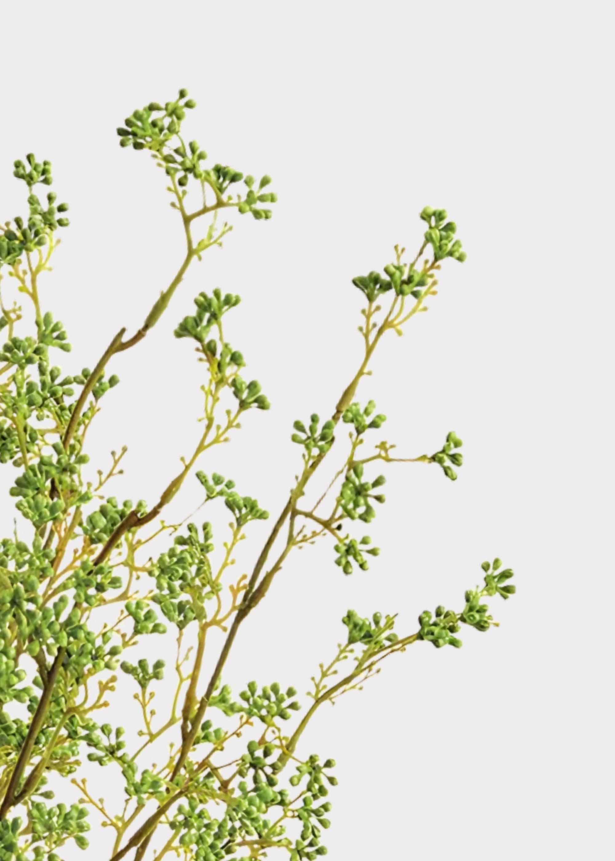 Green Artificial Berry Bush for Home Decor
