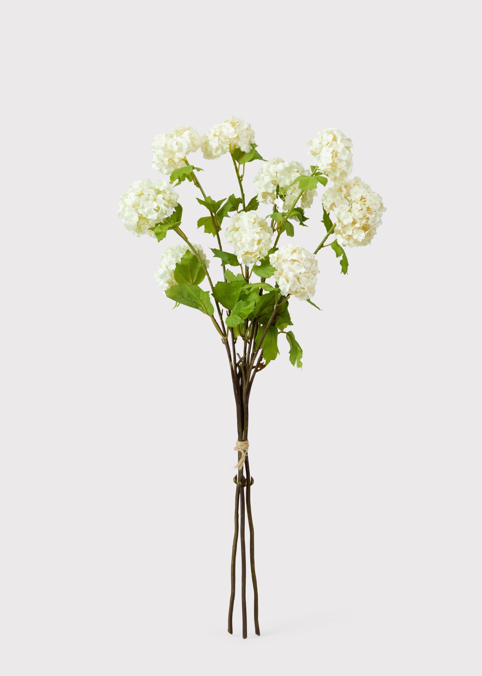 White Artificial Hydrangea Bundle for Home Decor