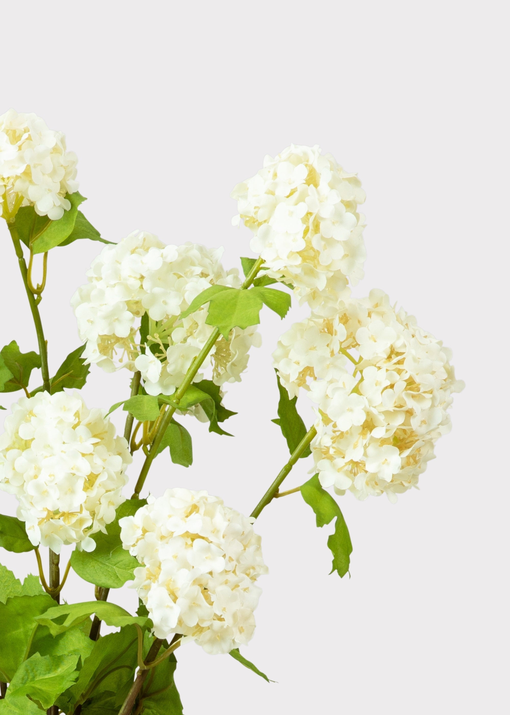White Artificial Hydrangea Bundle for Table Centerpiece