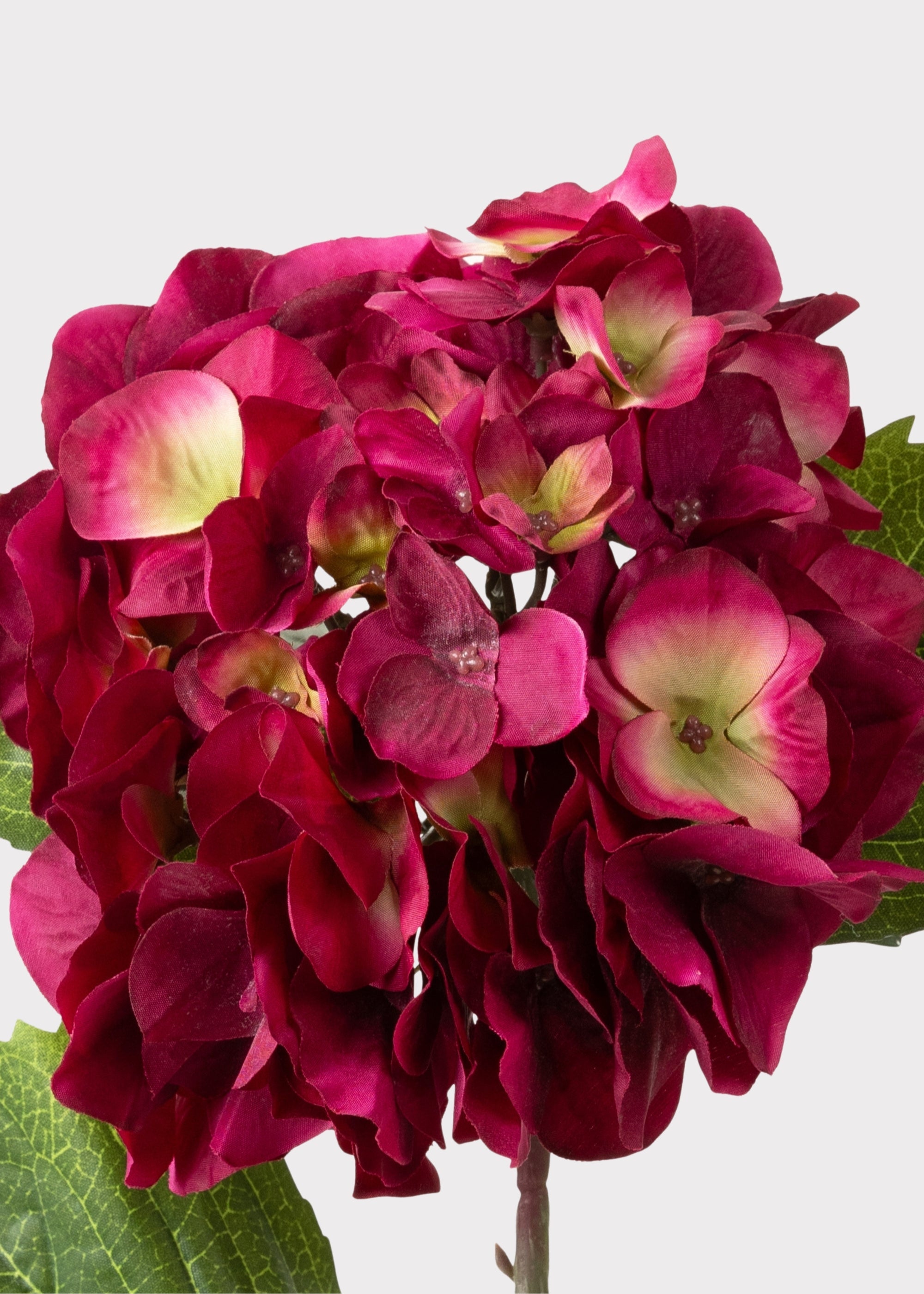 Pink Artificial Hydrangea Stem for Table Centerpiece