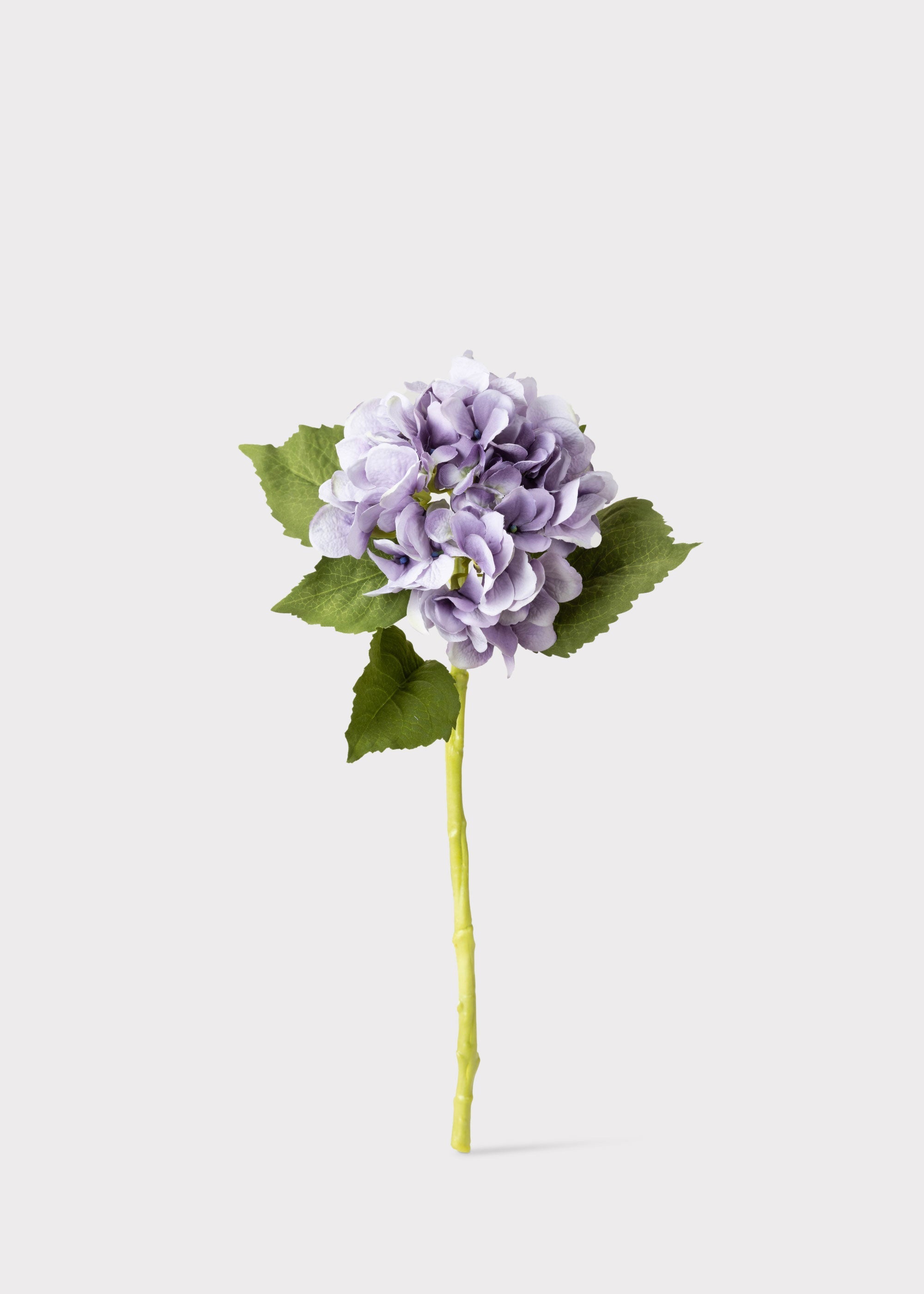 Lavender Artificial Hydrangea Stem for Home Decor