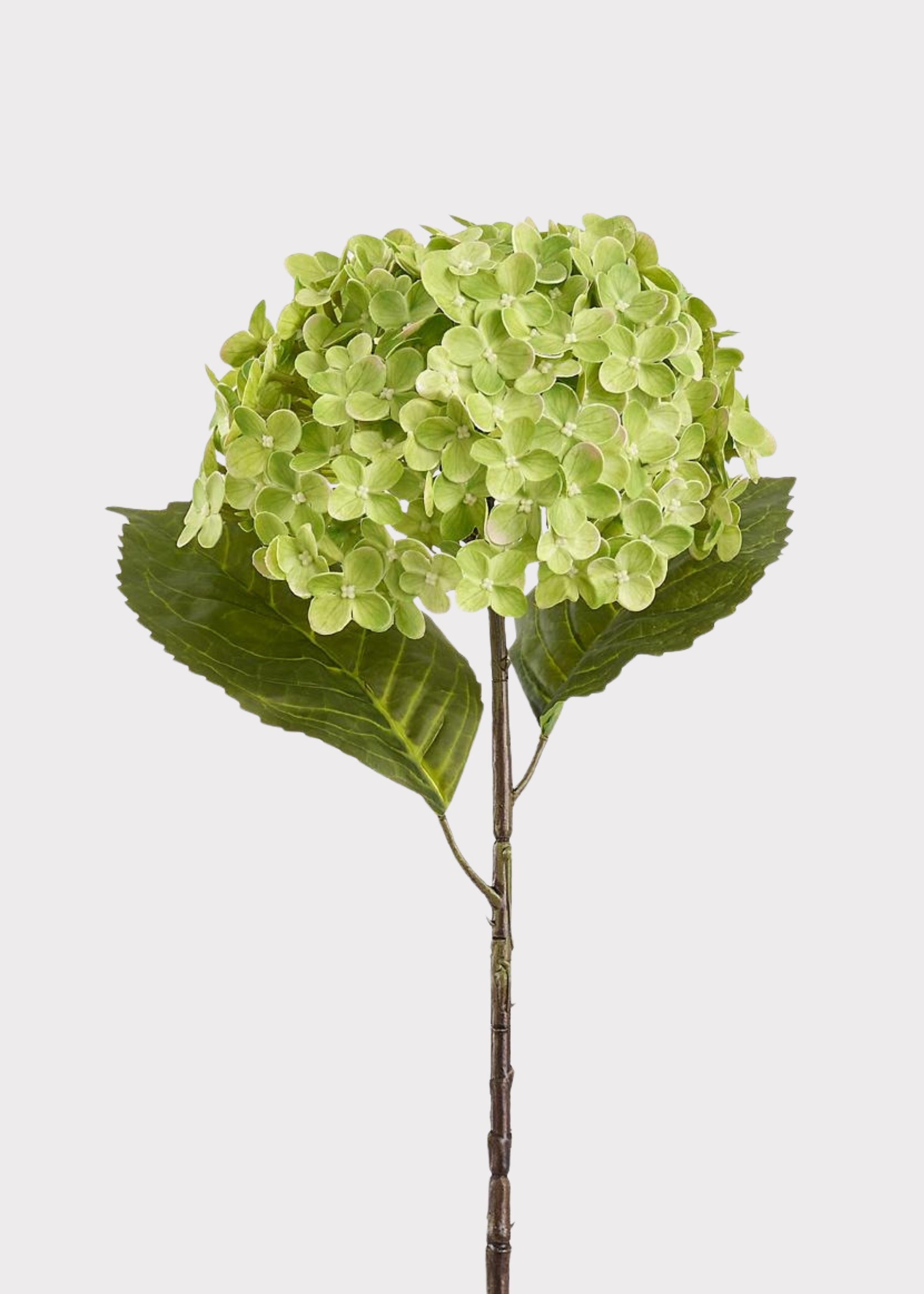 Green Artificial Hydrangea Stem for Vase Styling