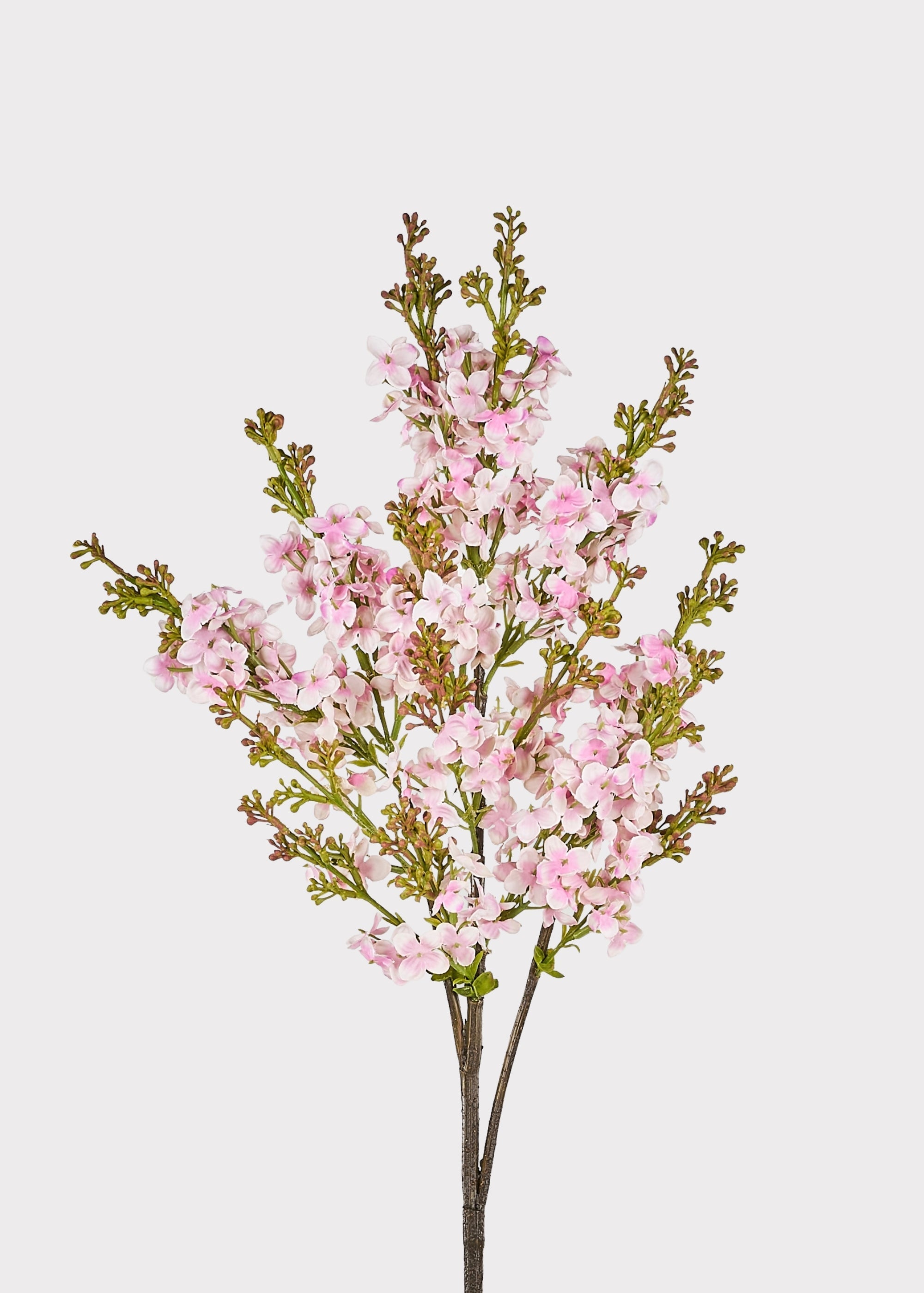 Pink Artificial Lilac Branch for Home Decor