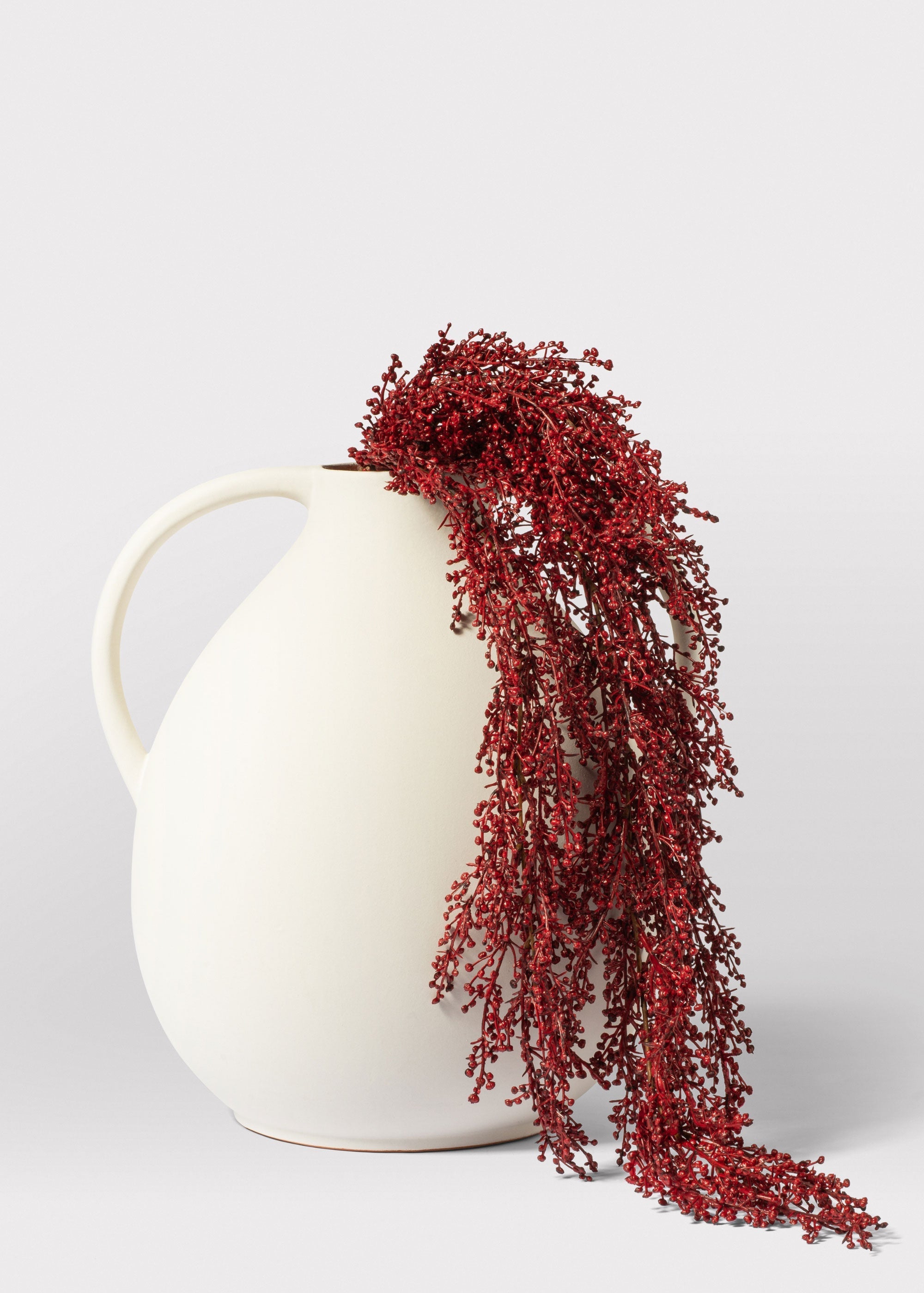 Burgundy Artificial Succulent Bush for Home Decor