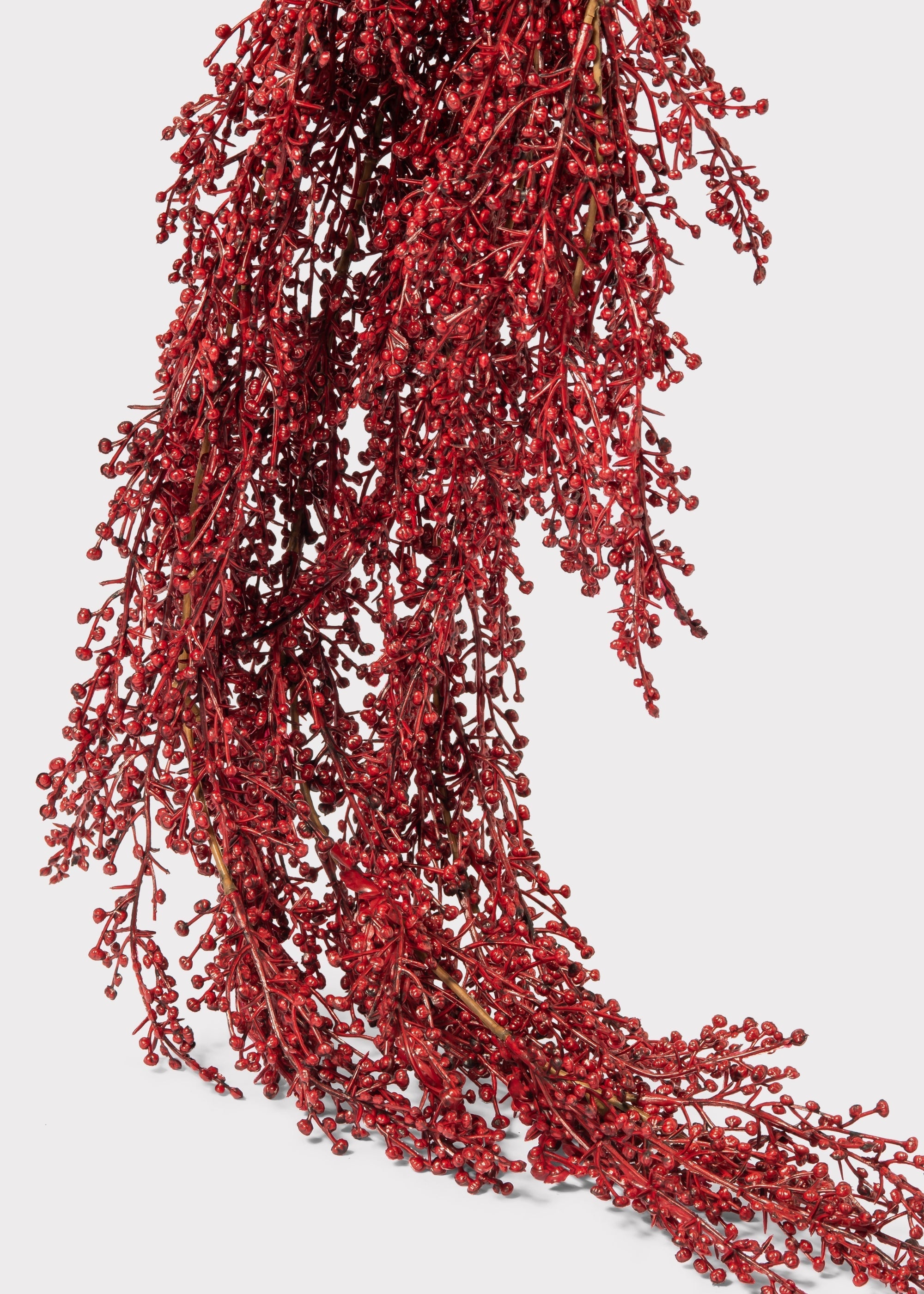 Burgundy Artificial Succulent Bush for Table Centerpiece