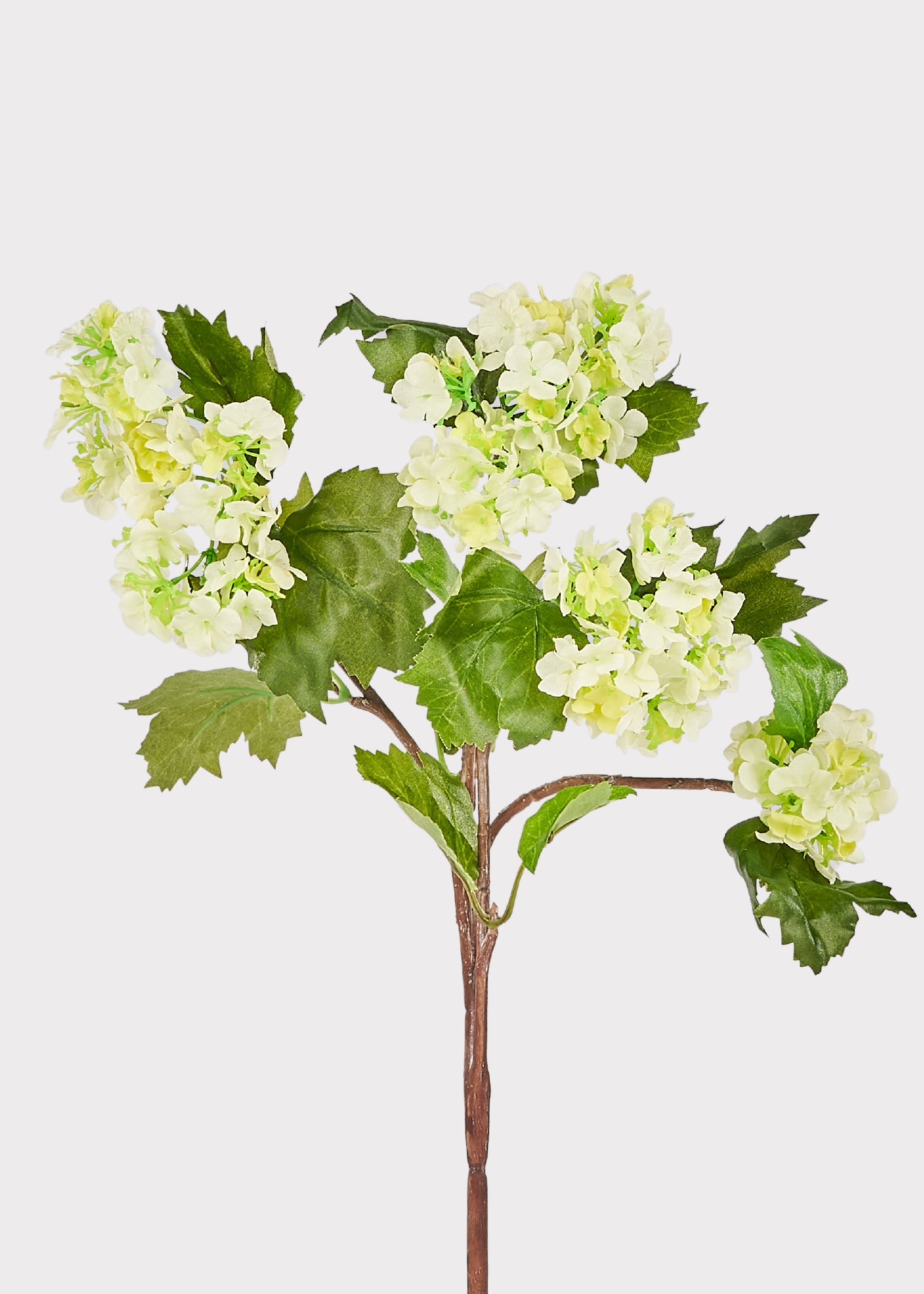 Green Artificial Hydrangea Stem for Vase Styling
