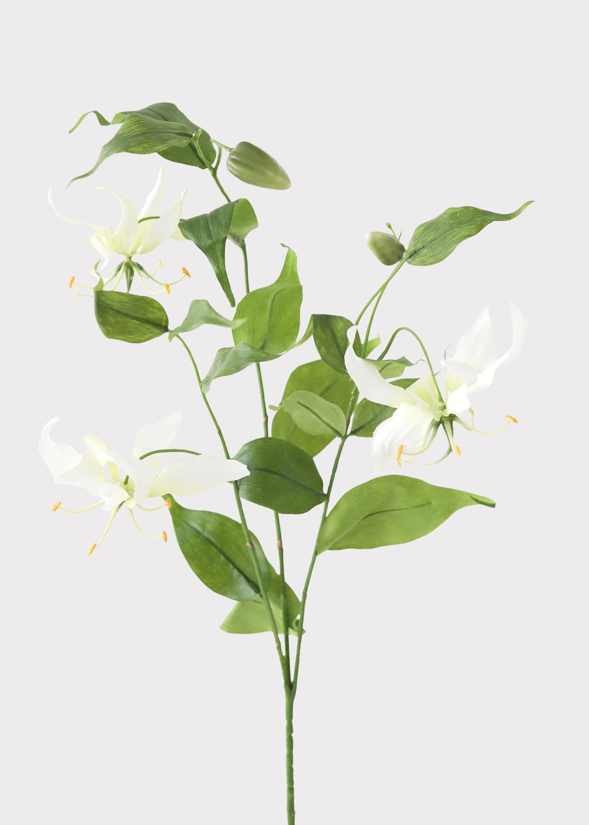 Cream Artificial Lily Stem for Vase Styling