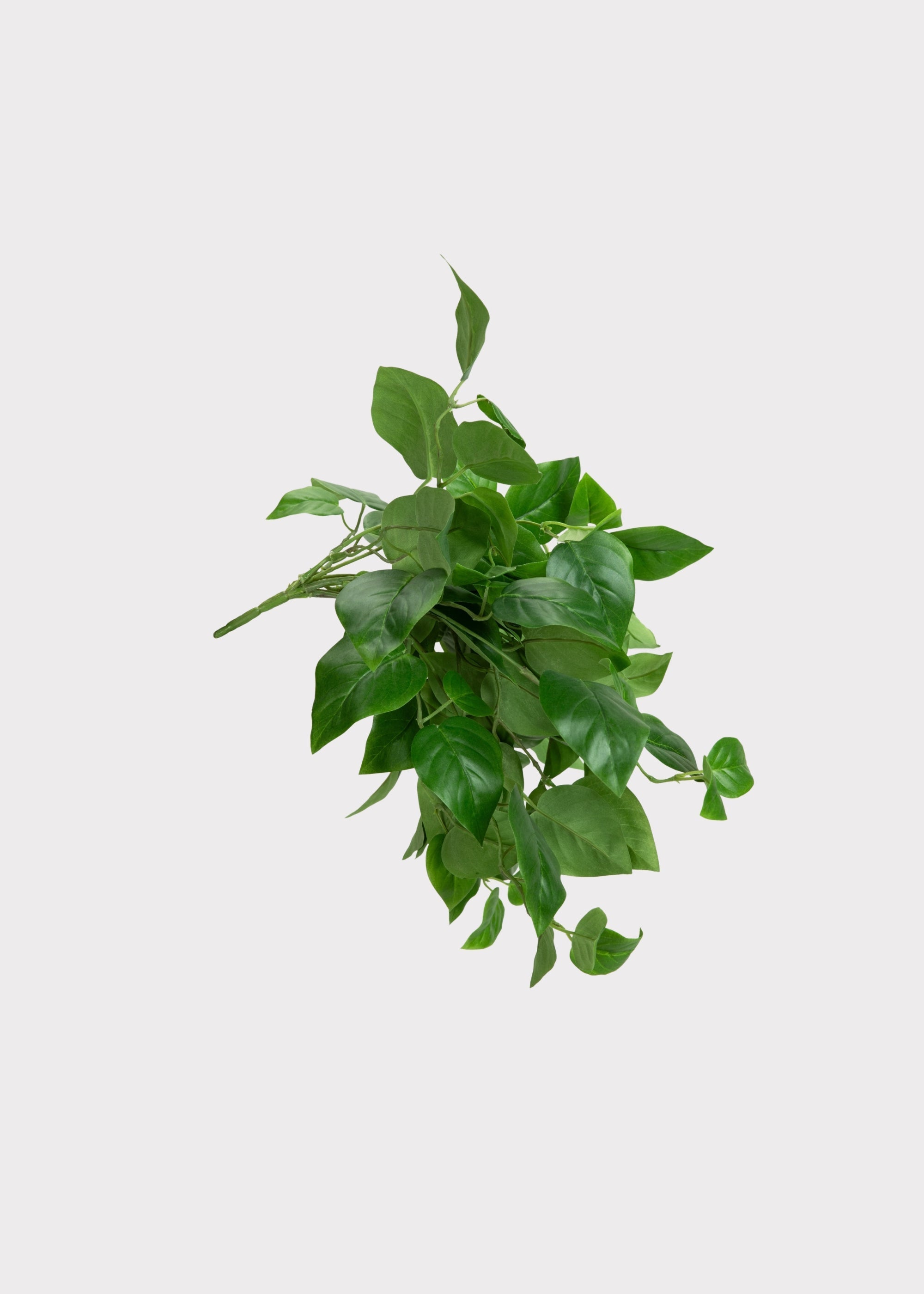 Green Artificial Hanging Philodendron for Table Centerpiece