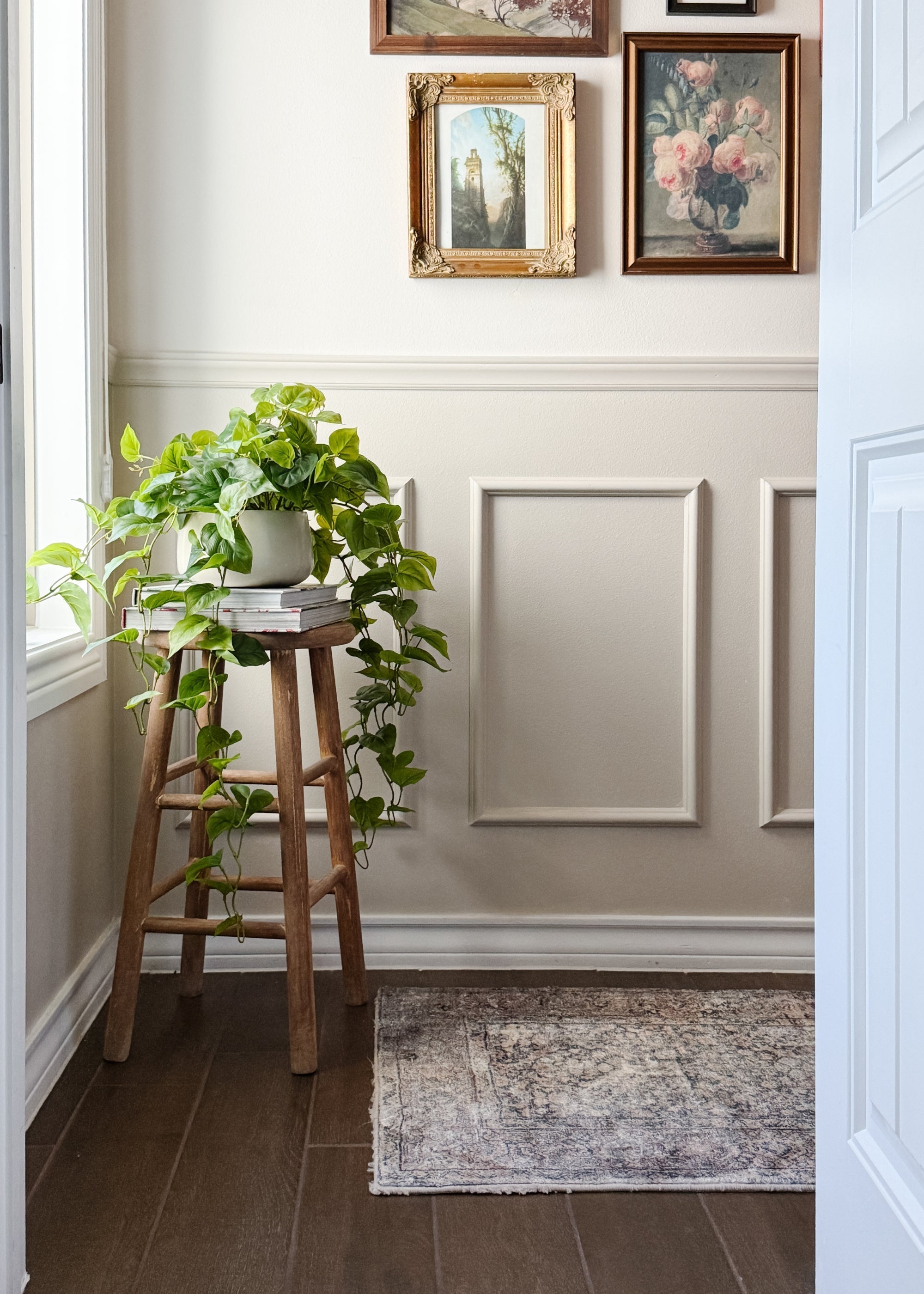 Green Artificial Real Touch Philodendron Hanging for Home Decor