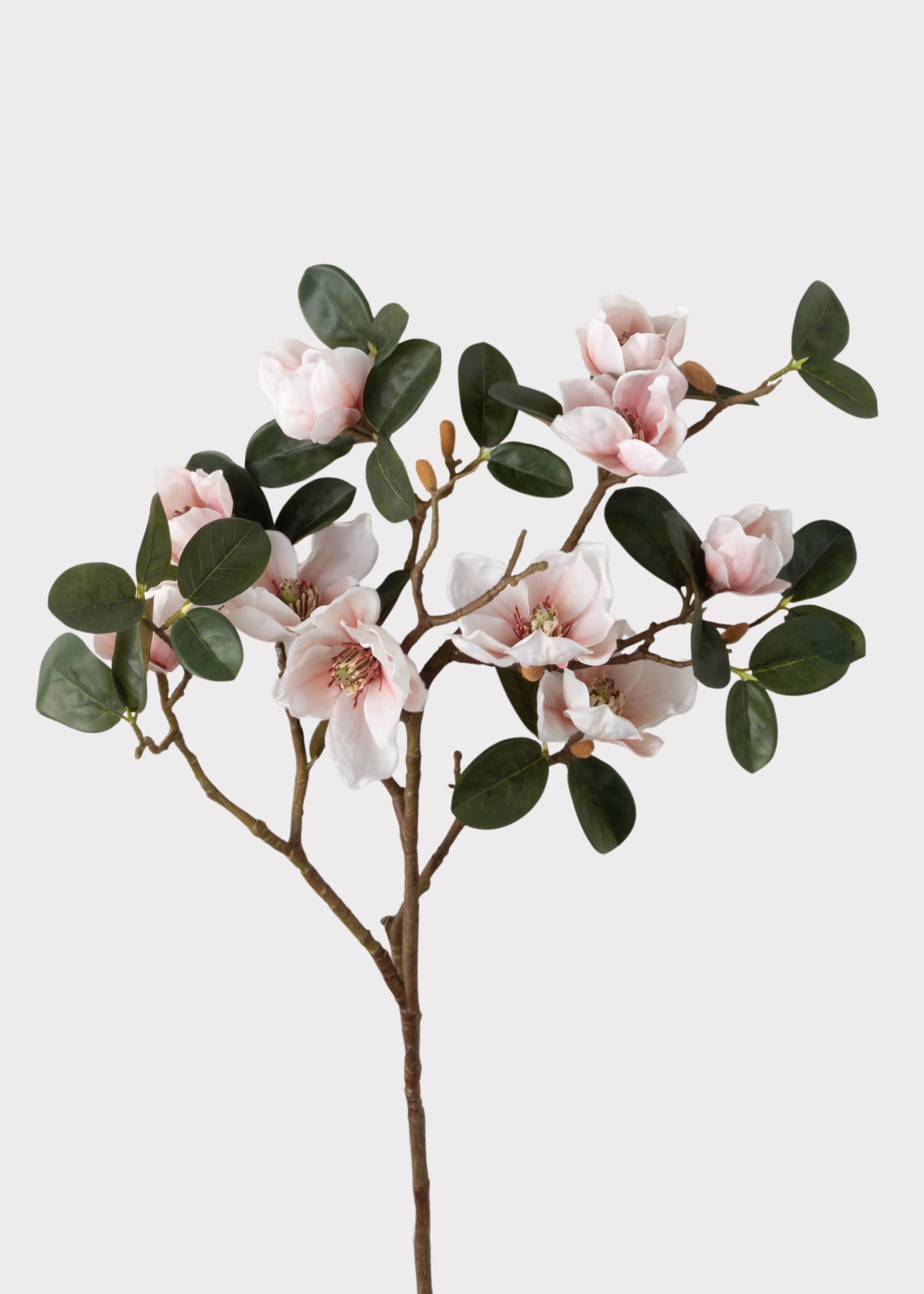 Blush Artificial Magnolia Branch for Vase Styling