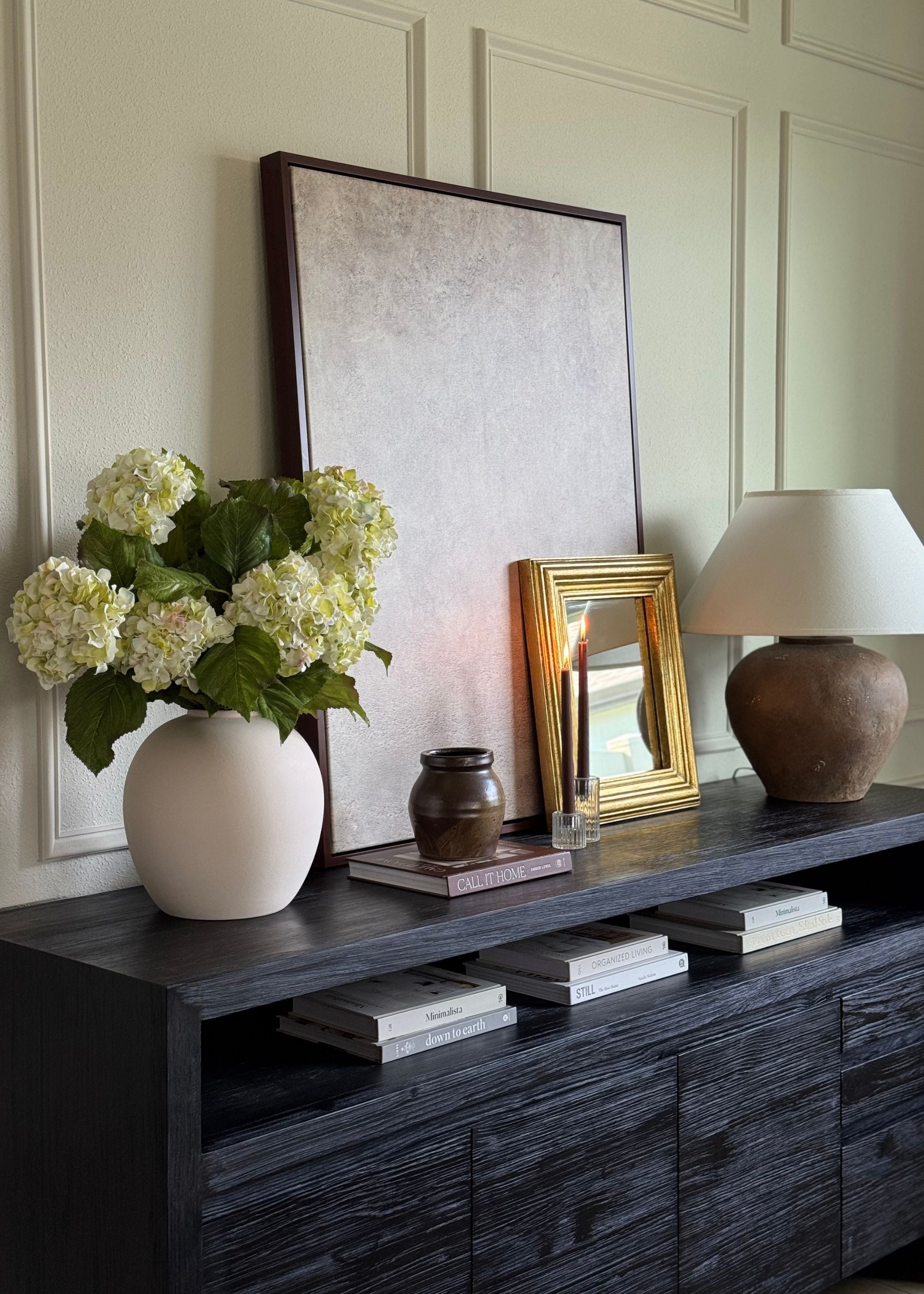 Cream Green Large Cream Green Hydrangea for Table Centerpiece