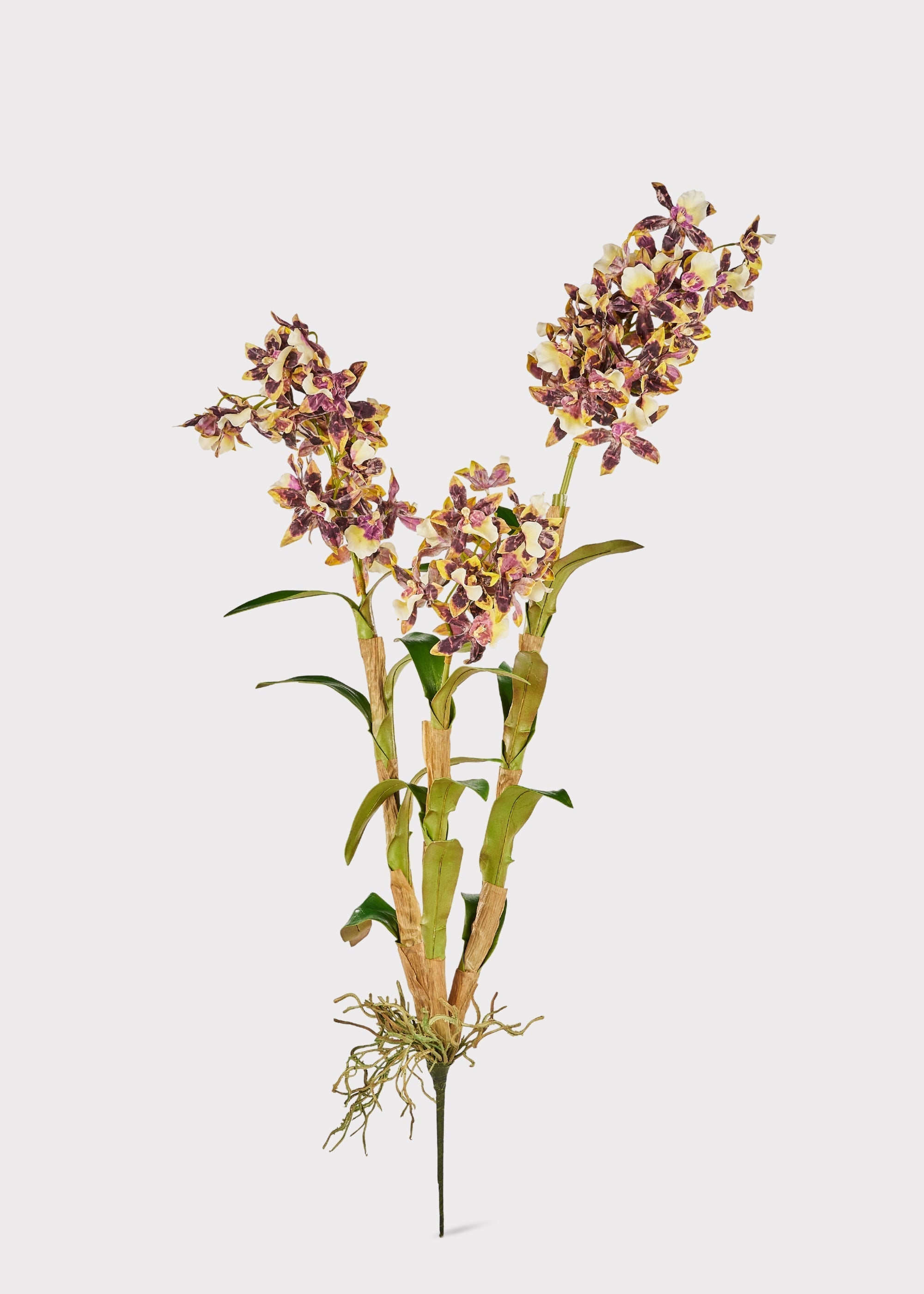 White Artificial Orchid Stem for Table Centerpiece