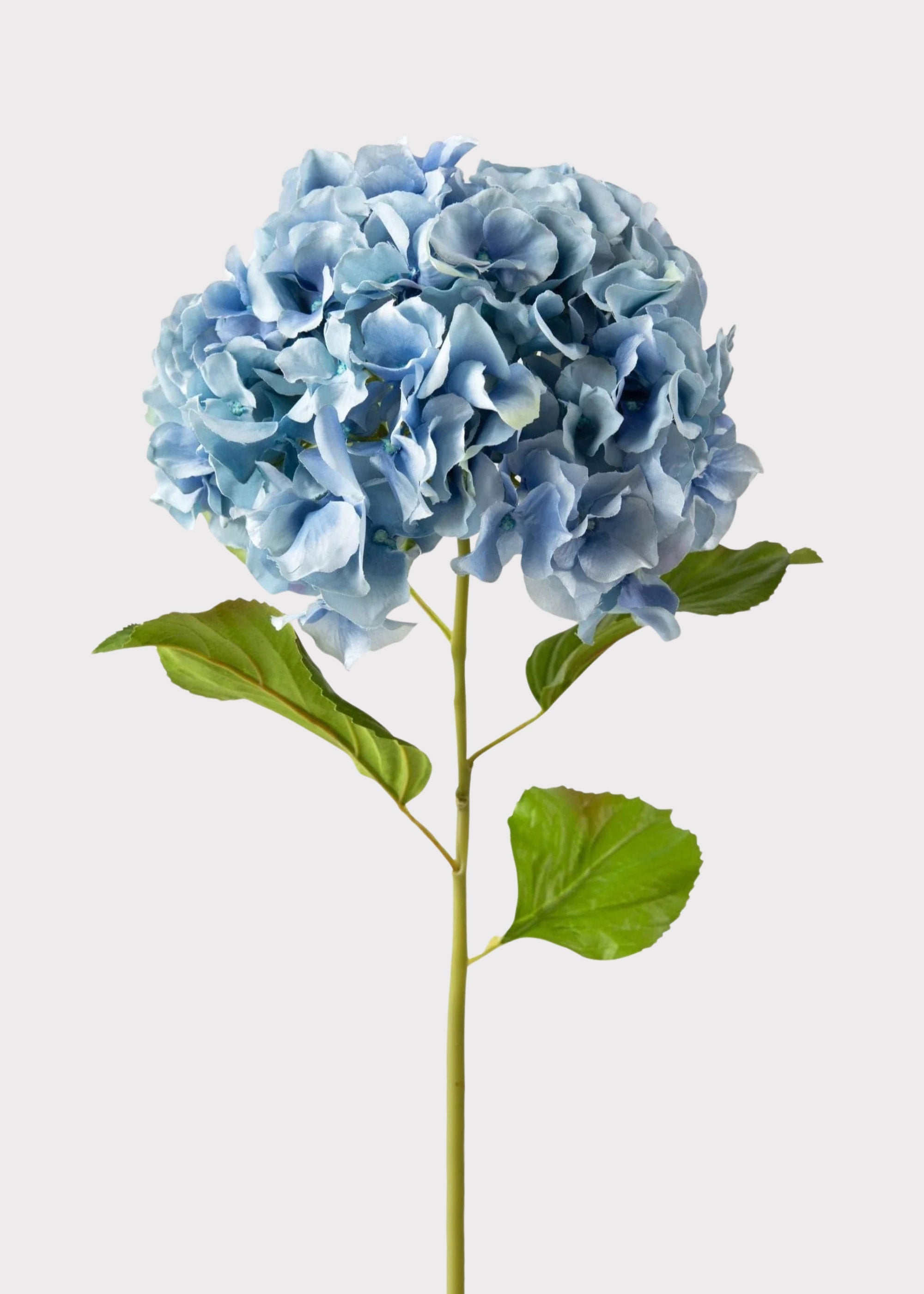 Blue Artificial Hydrangea Stem for Vase Styling