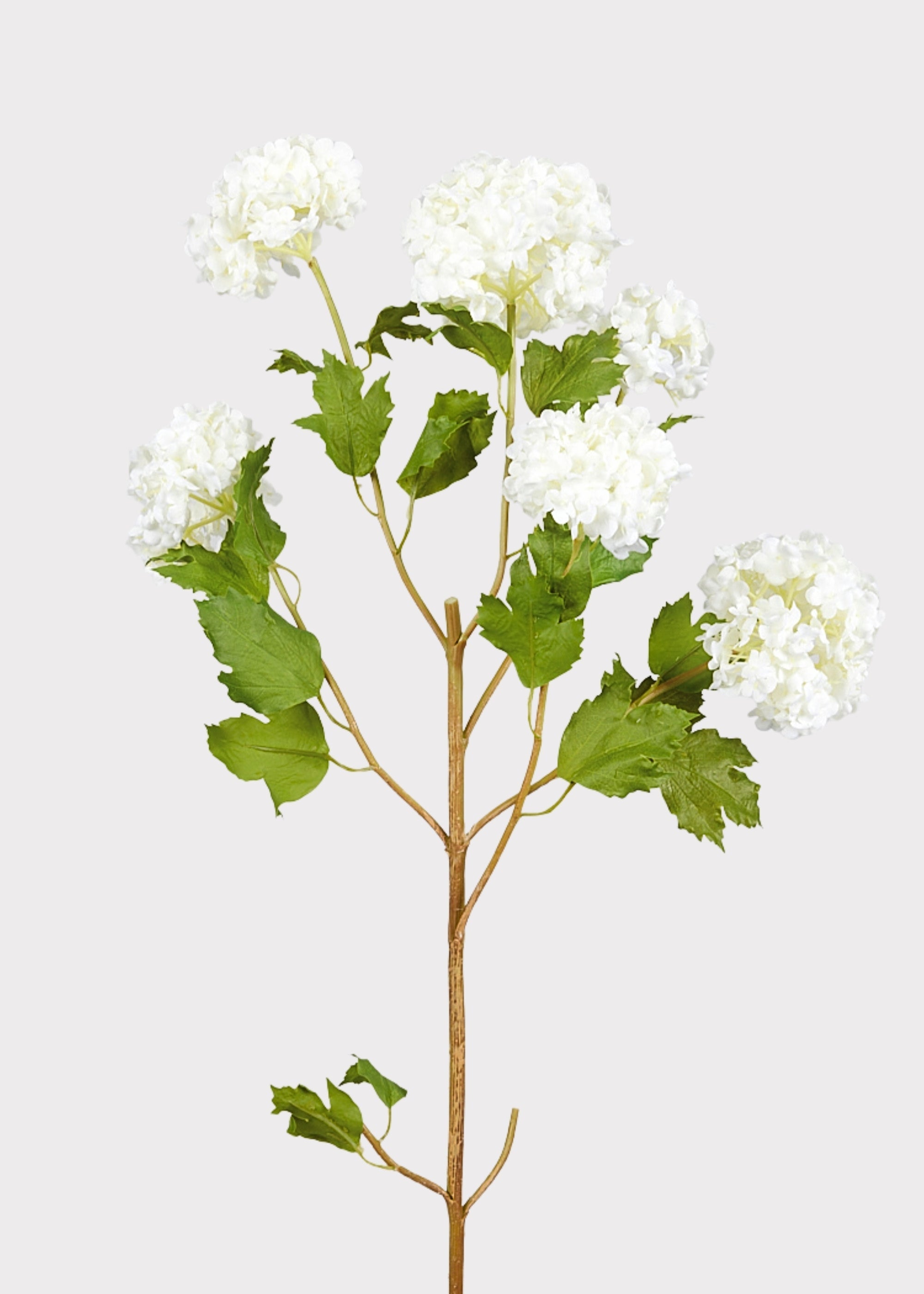 White Artificial Hydrangea Stem for Home Decor