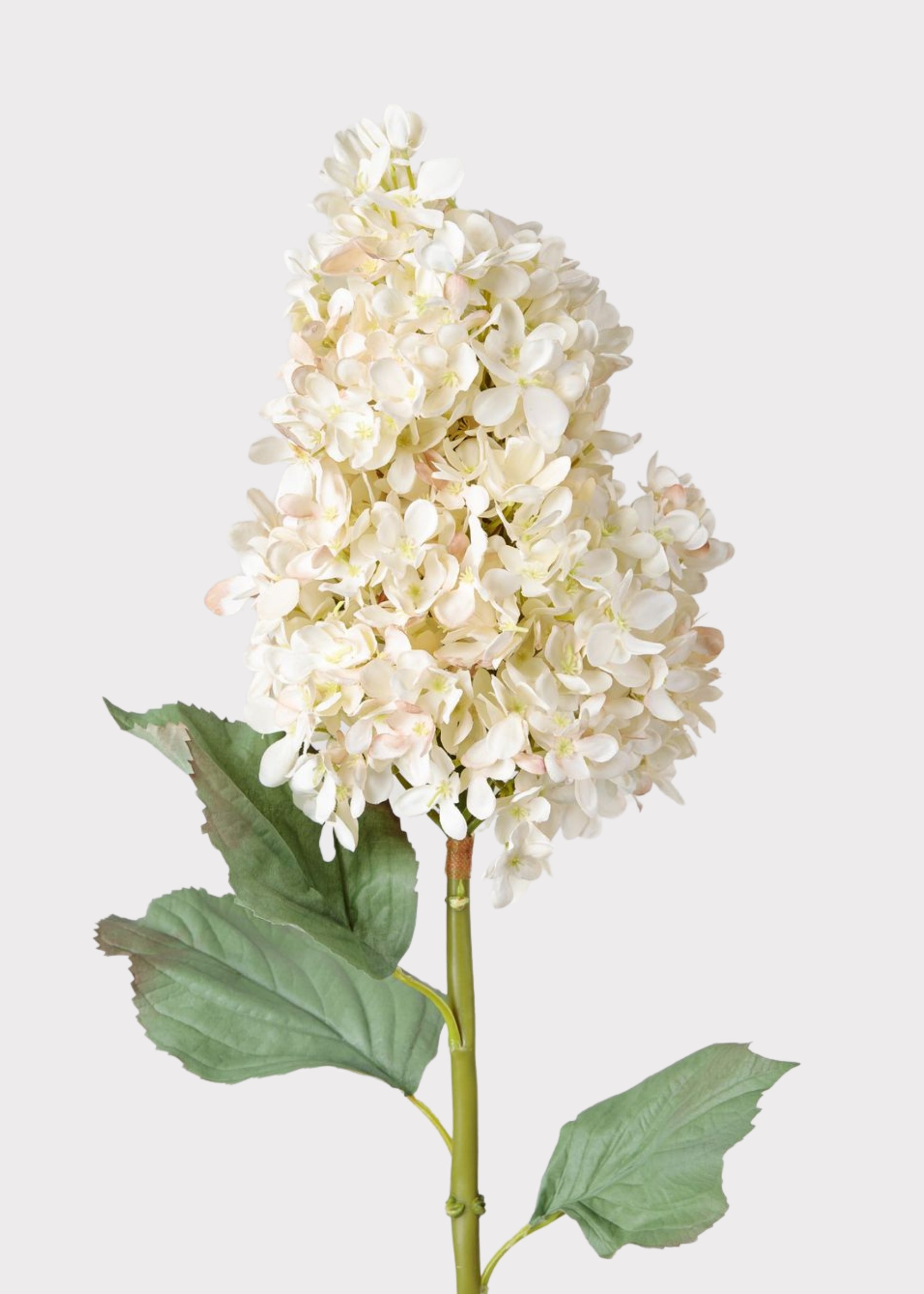Brown Artificial Hydrangea Stem for Vase Styling