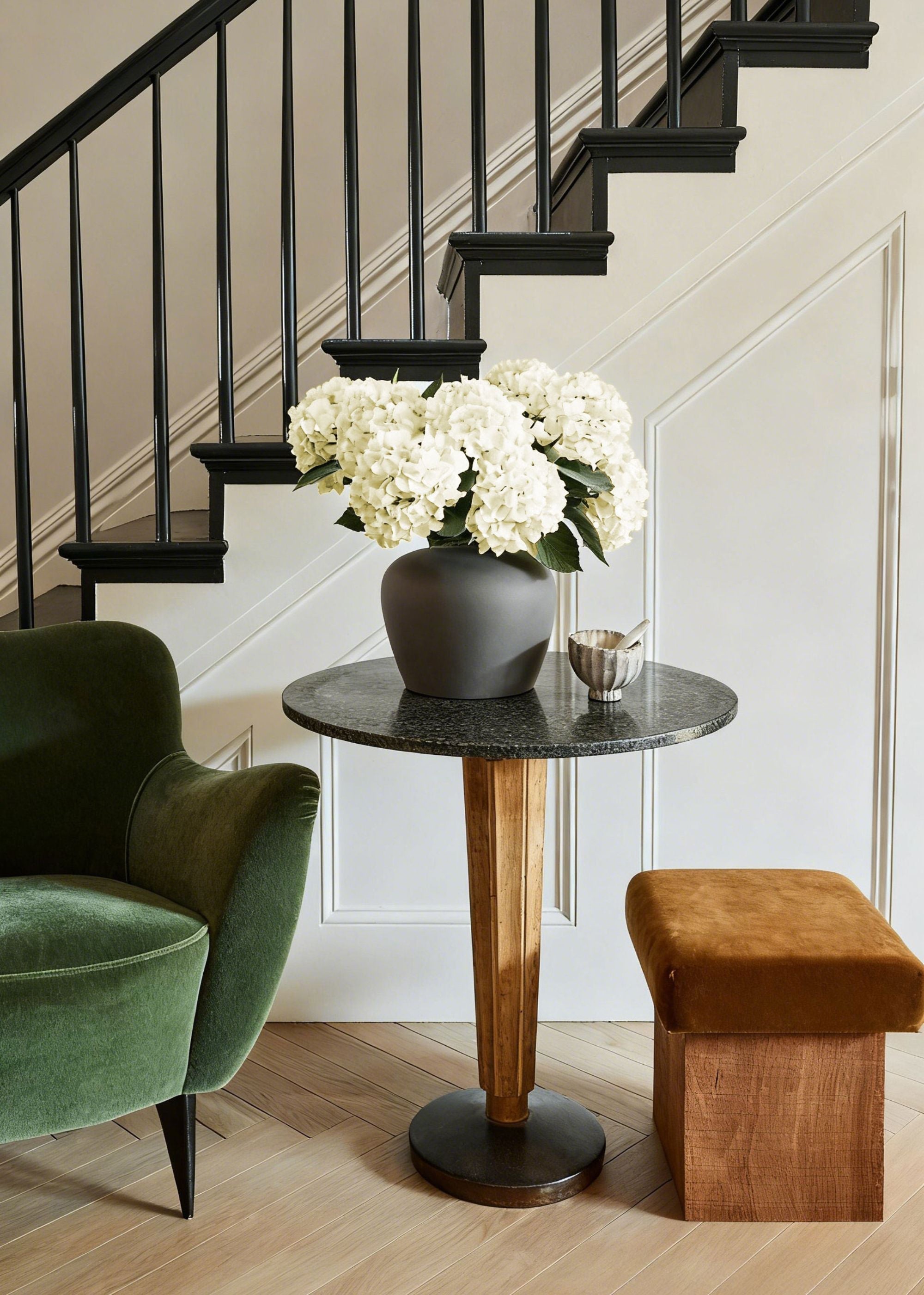 White Large Talc White Hydrangea for Home Decor
