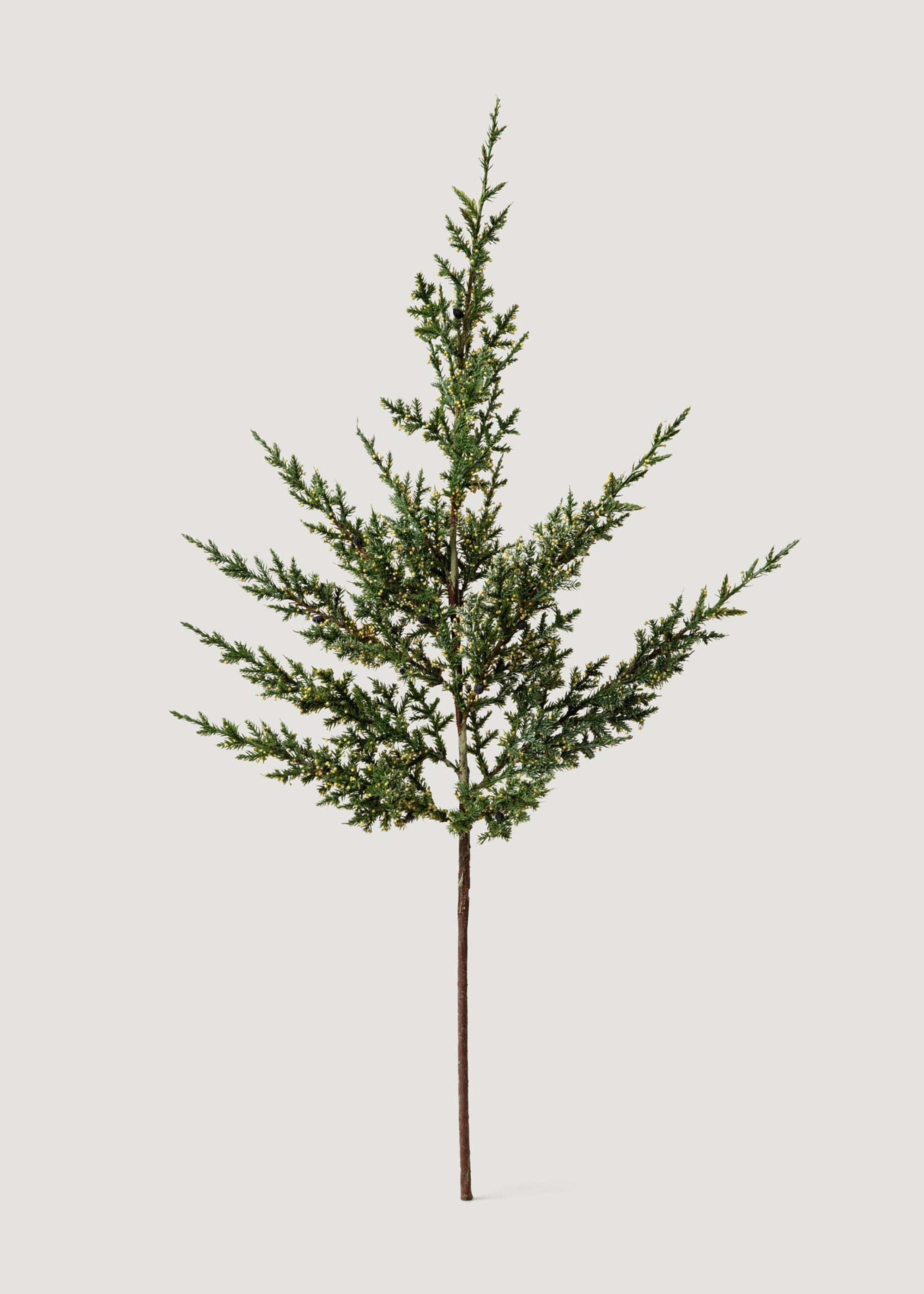Green Artificial Pine Branch for Vase Styling