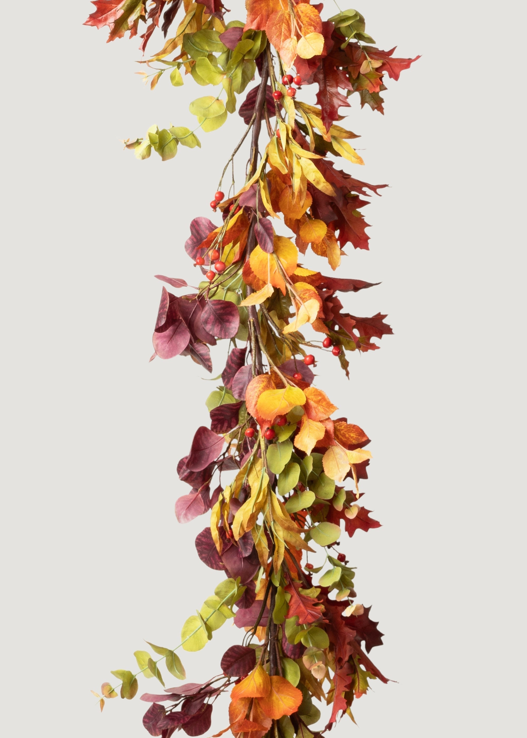 Green Artificial Eucalyptus Garland for Wedding Decor