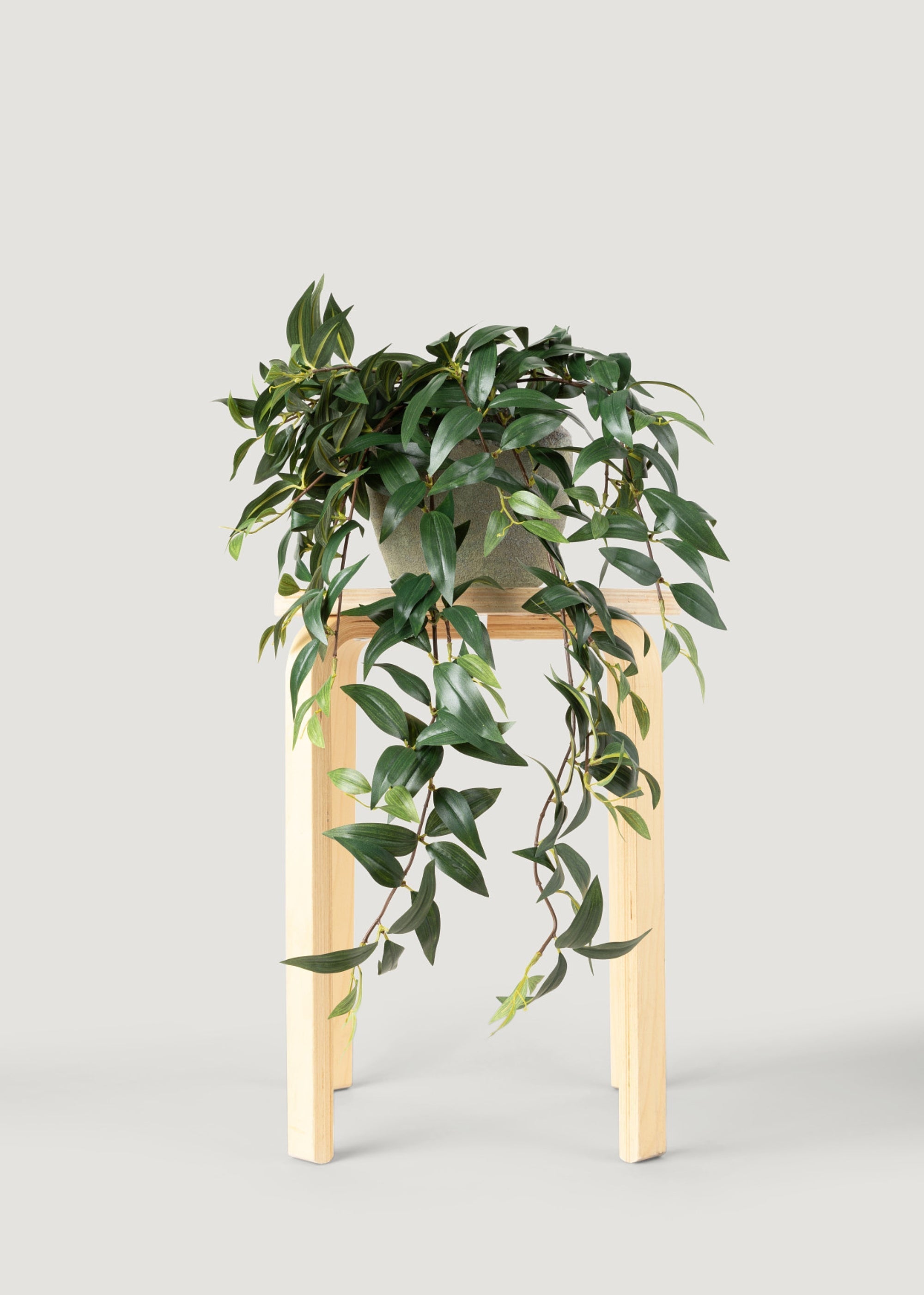 Green Artificial Ruscus Bush for Home Decor