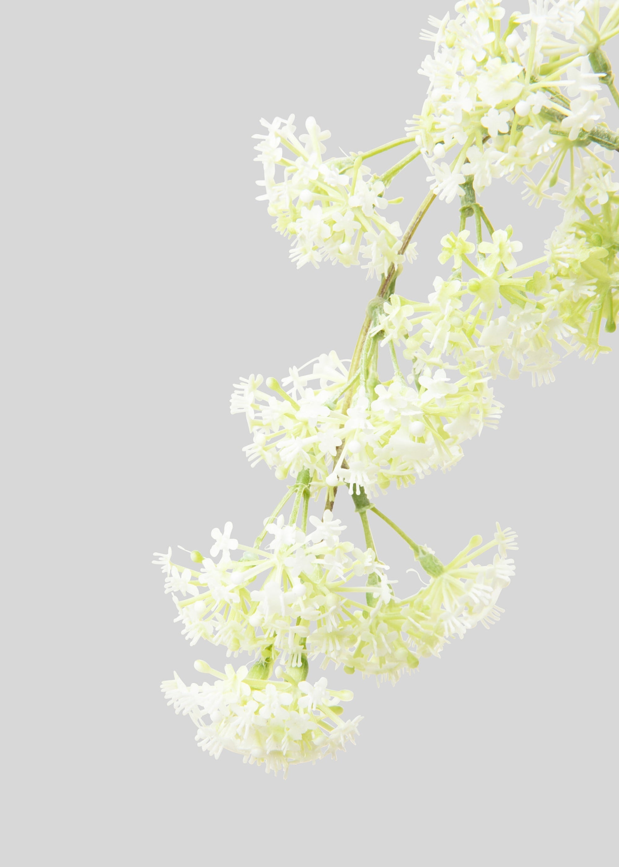 White Artificial Laurel Hanging Branch for Home Decor