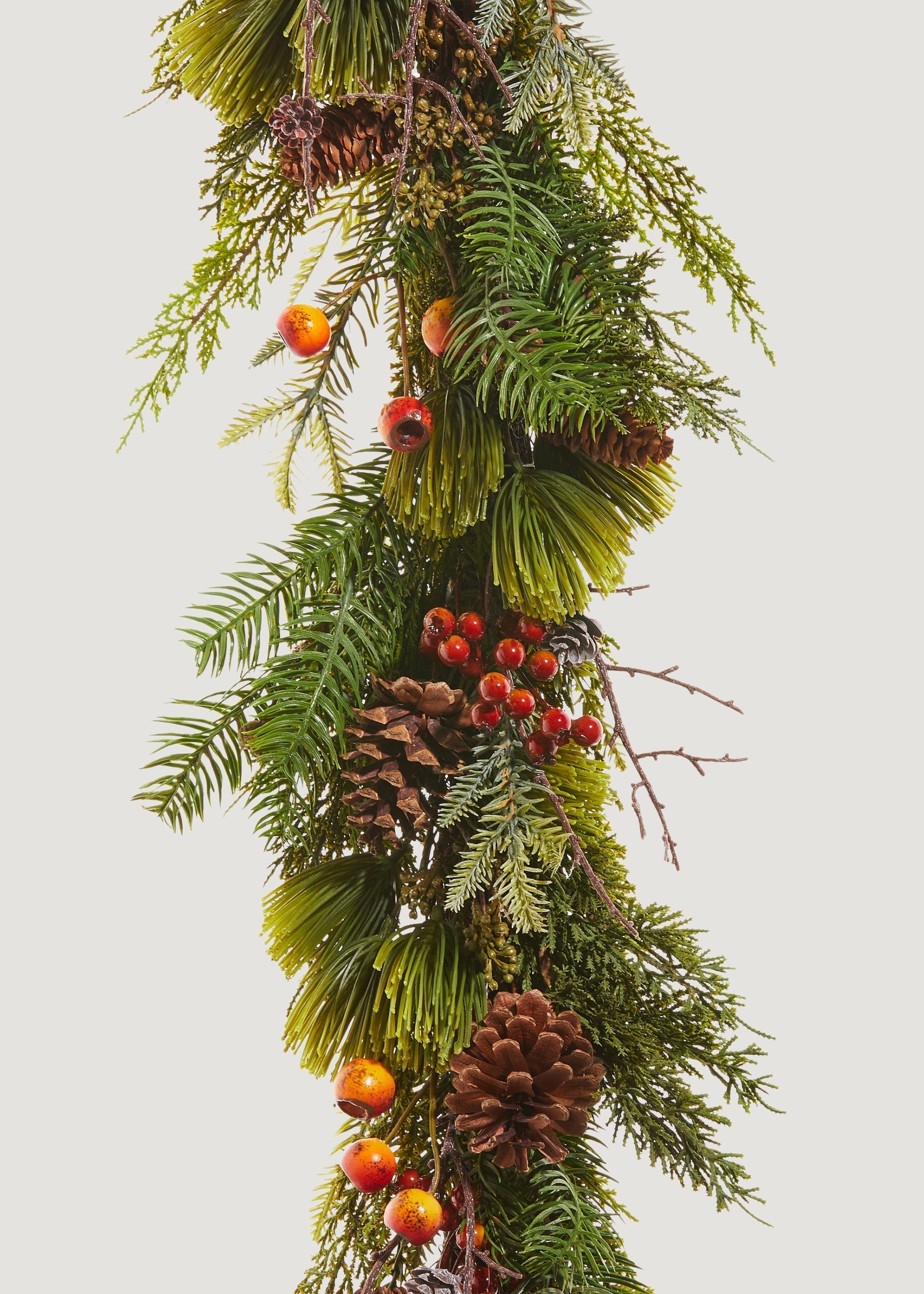 Dried Pine Garland for Vase Styling