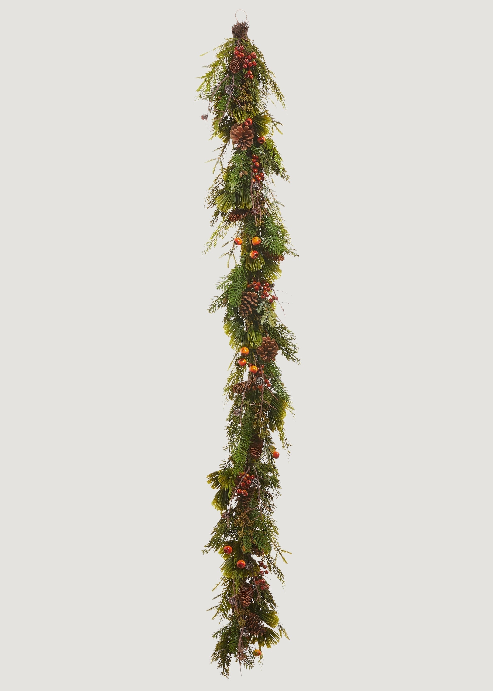 Dried Pine Garland for Table Centerpiece