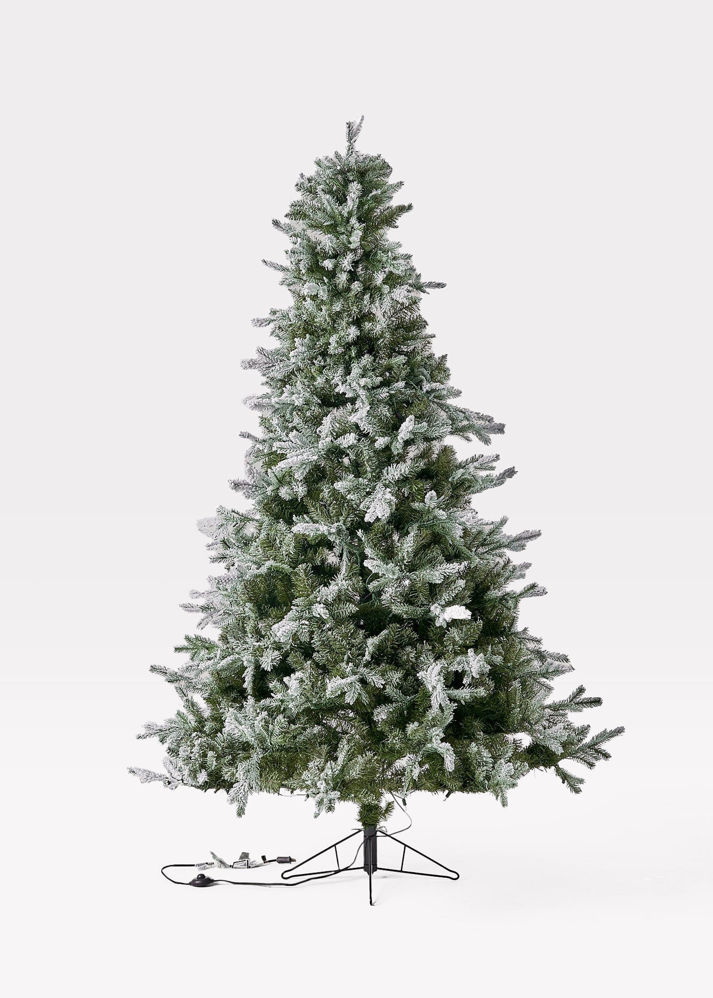 White Artificial Pine Tree for Home Decor