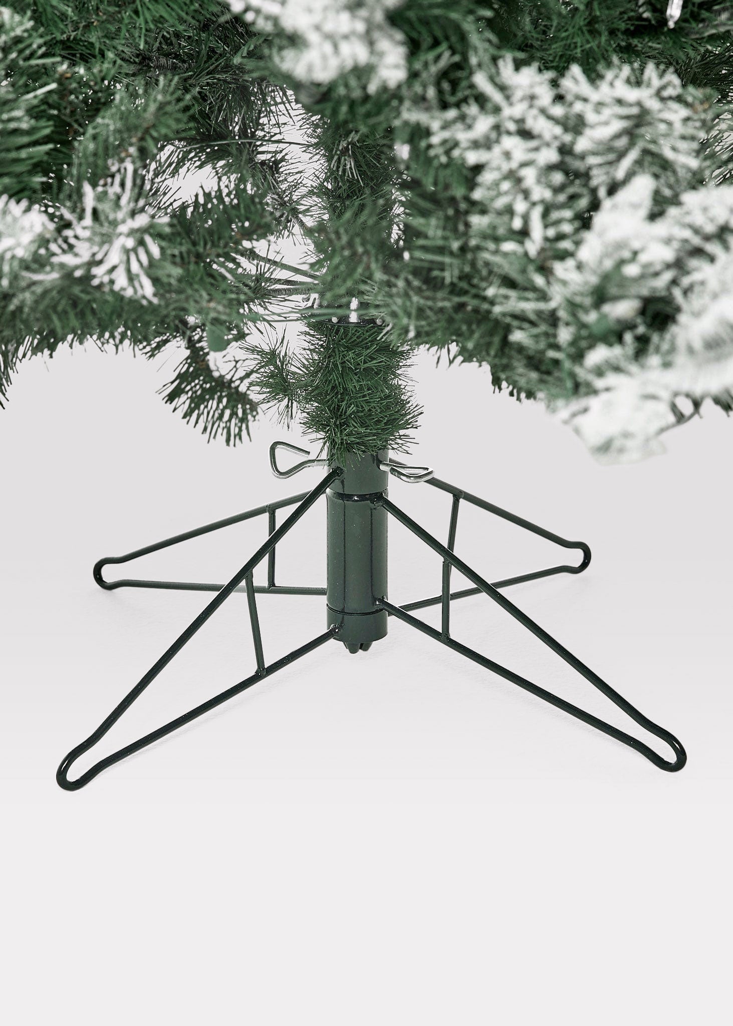 White Artificial Pine Tree for Entryway Arrangement