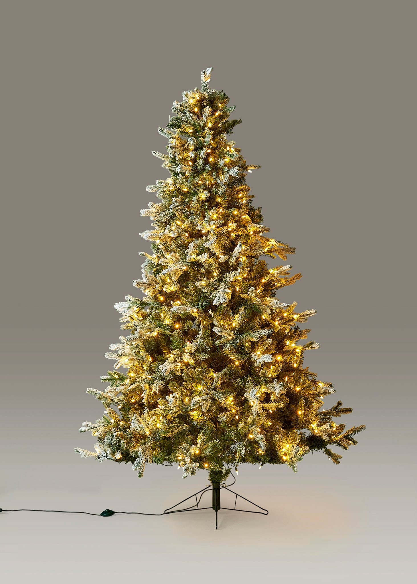 White Artificial Pine Tree for Vase Styling