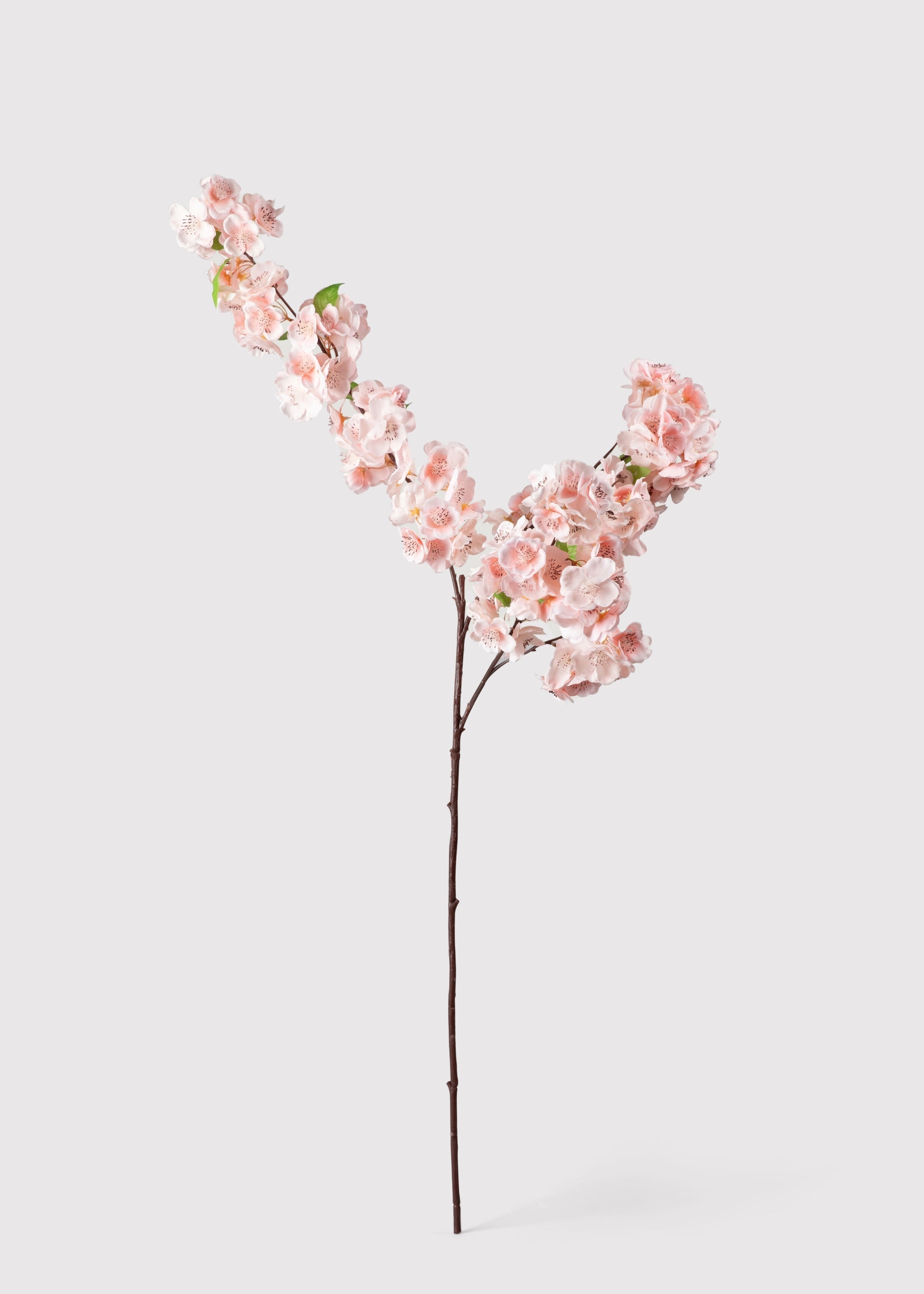 Pink Artificial Cherry Blossom Stem for Entryway Arrangement