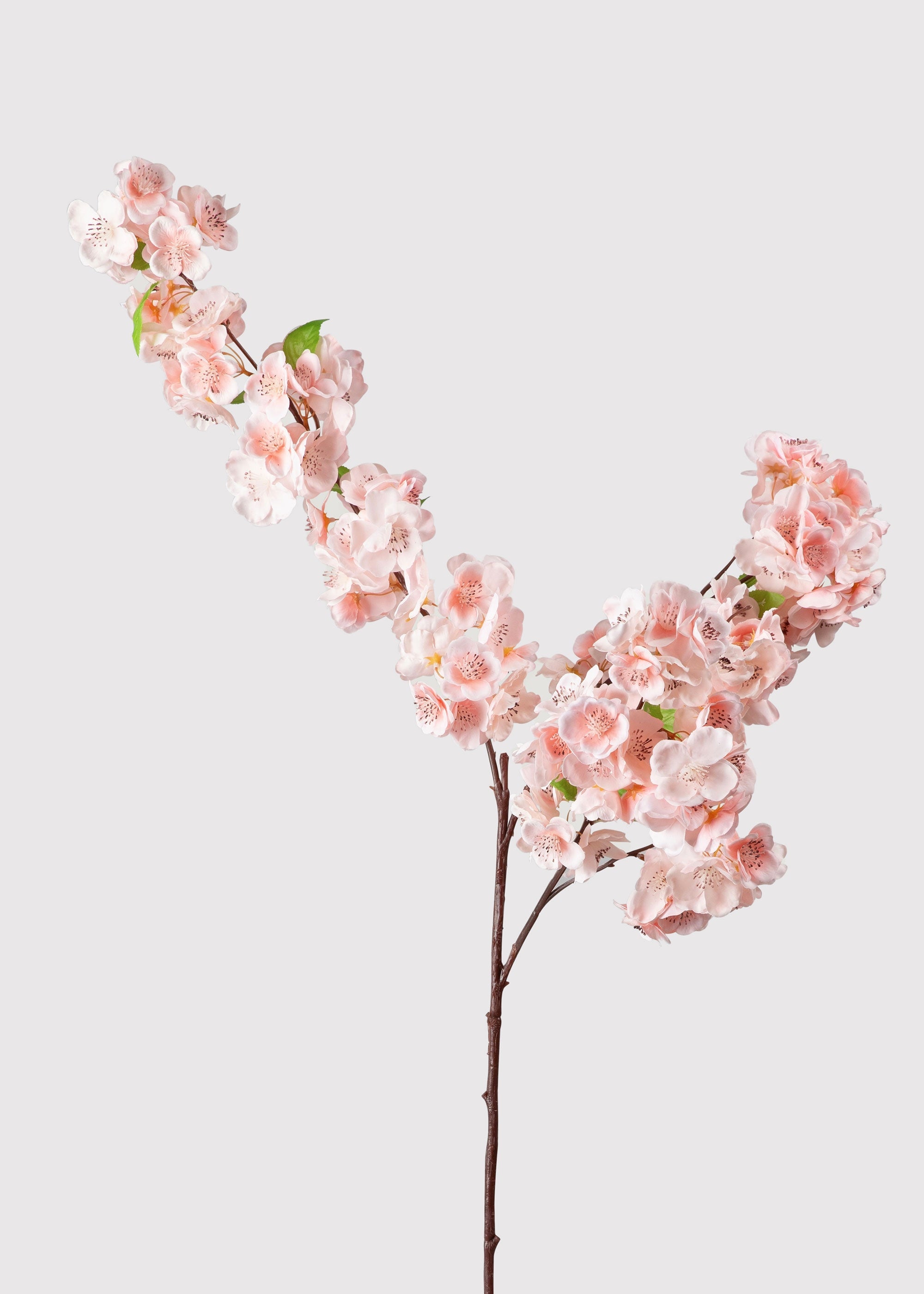 Pink Artificial Cherry Blossom Stem for Home Decor