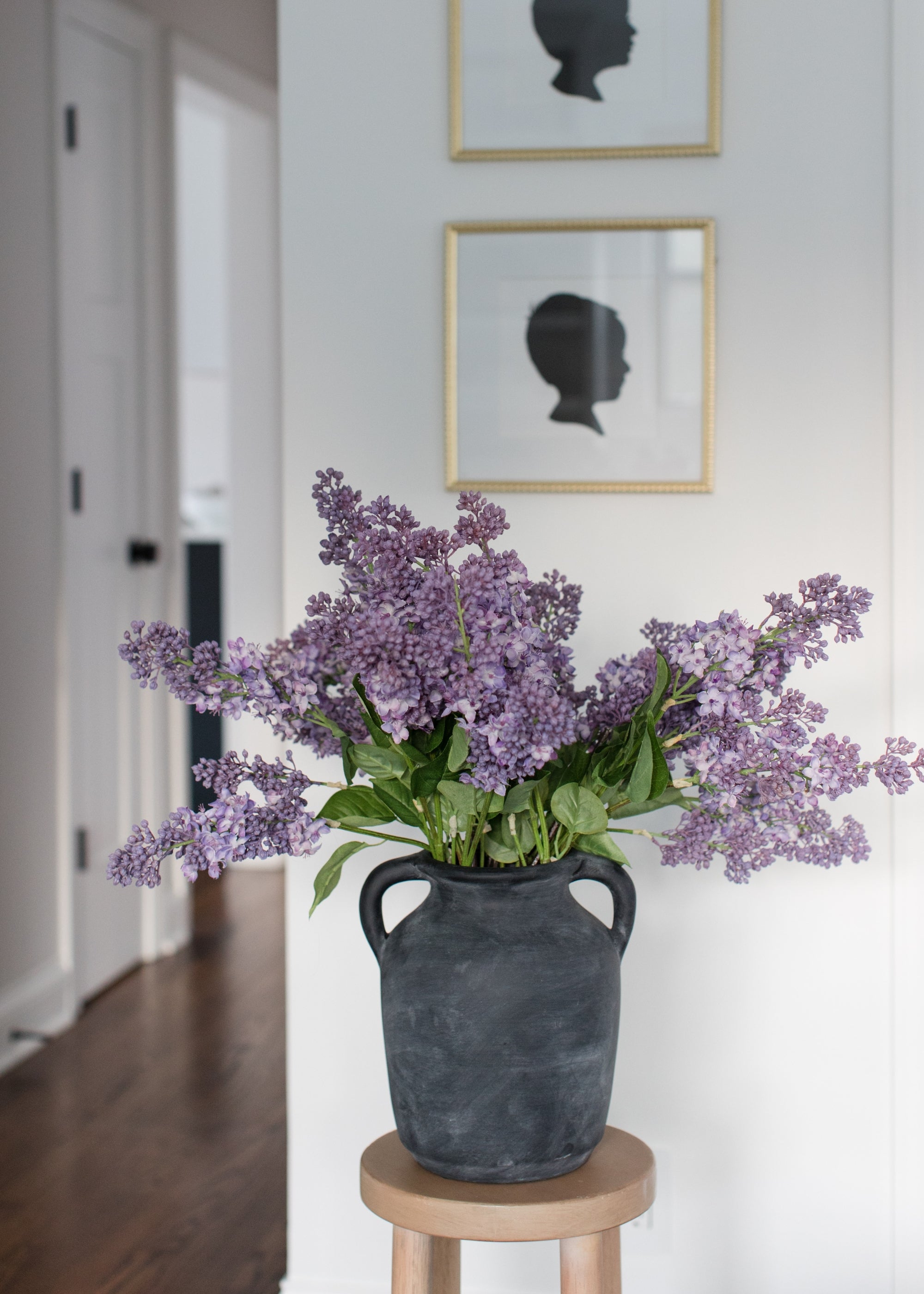 Purple Artificial Lilac Stem for Home Decor
