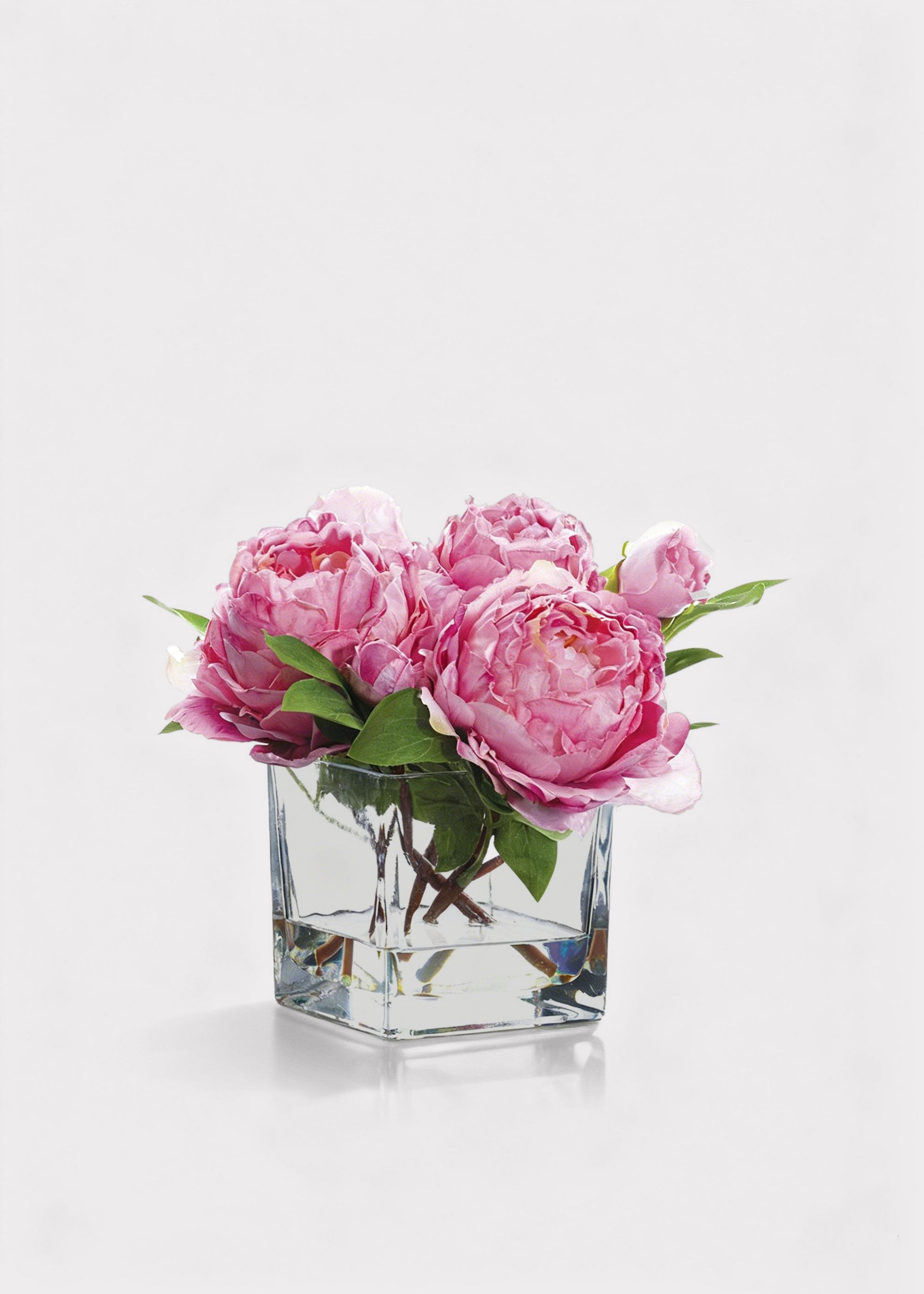 Pink Artificial Peony Arrangement for Home Decor