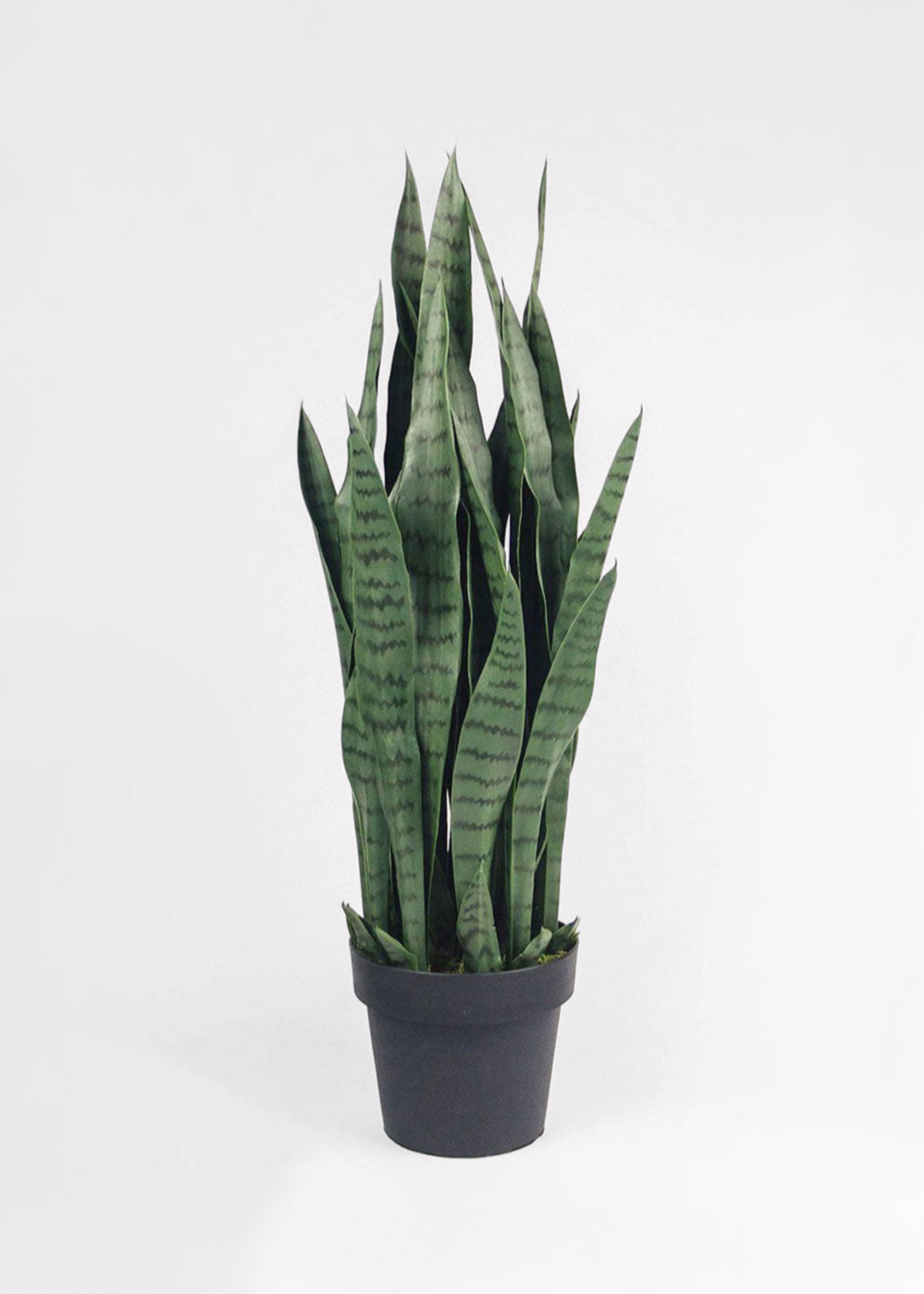 Green Artificial Outdoor Potted Sansevieria Snake for Vase Styling