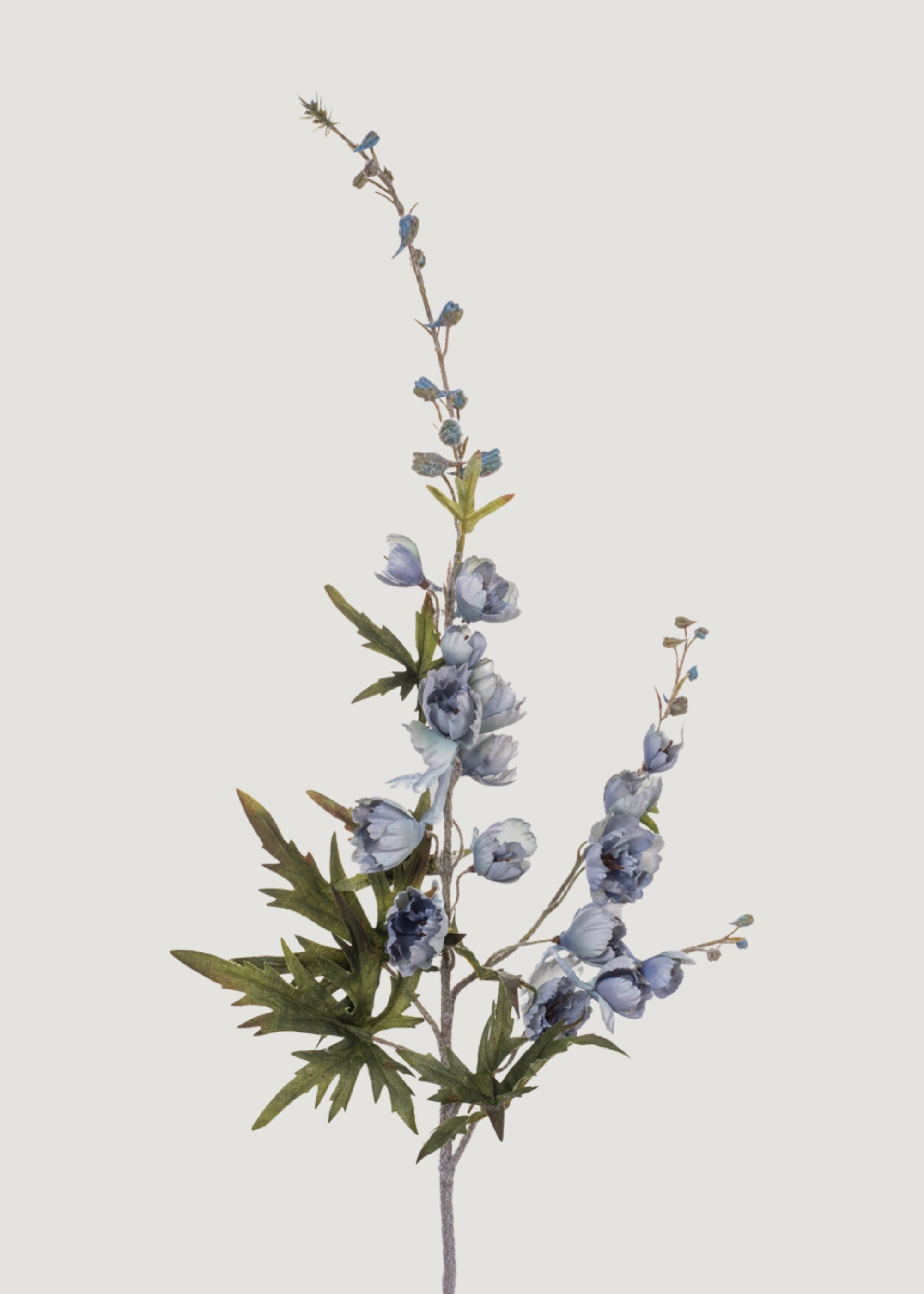 Dusty Blue Artificial Delphinium Stem for Wedding Decor