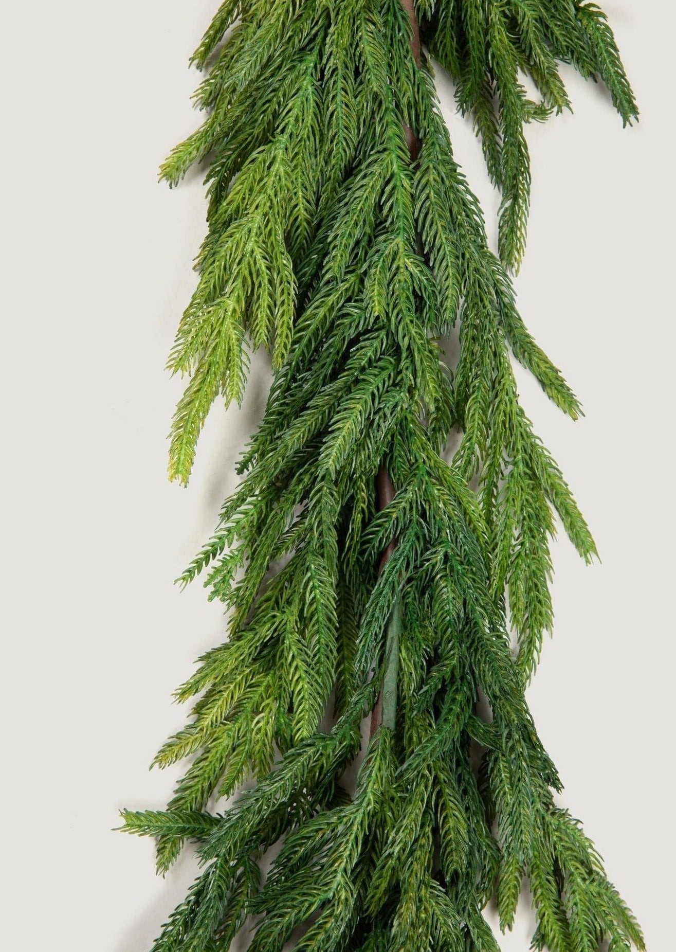 Brown Artificial Pine Garland for Wedding Decor