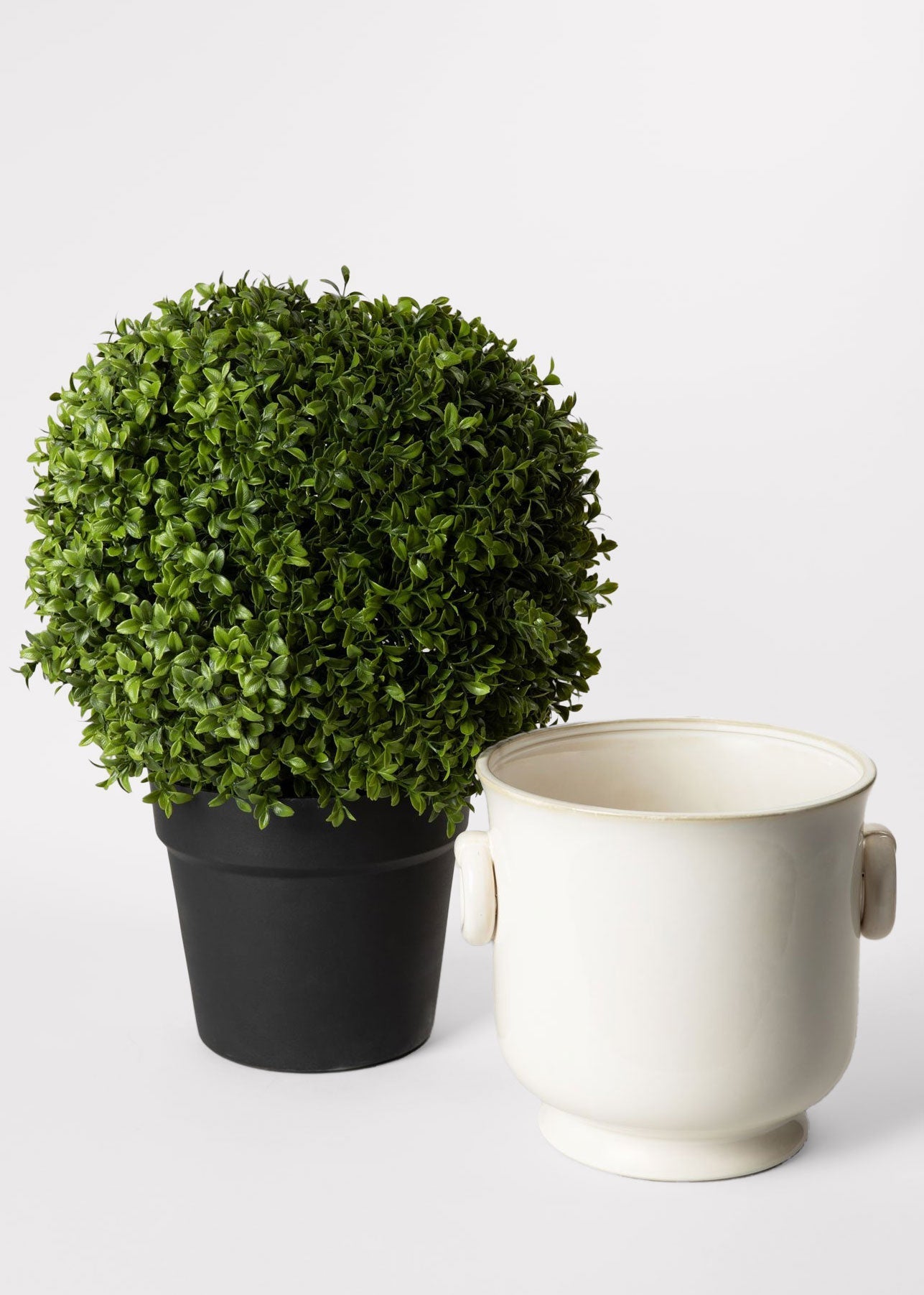 Green Artificial Outdoor Boxwood Topiary for Wedding Decor