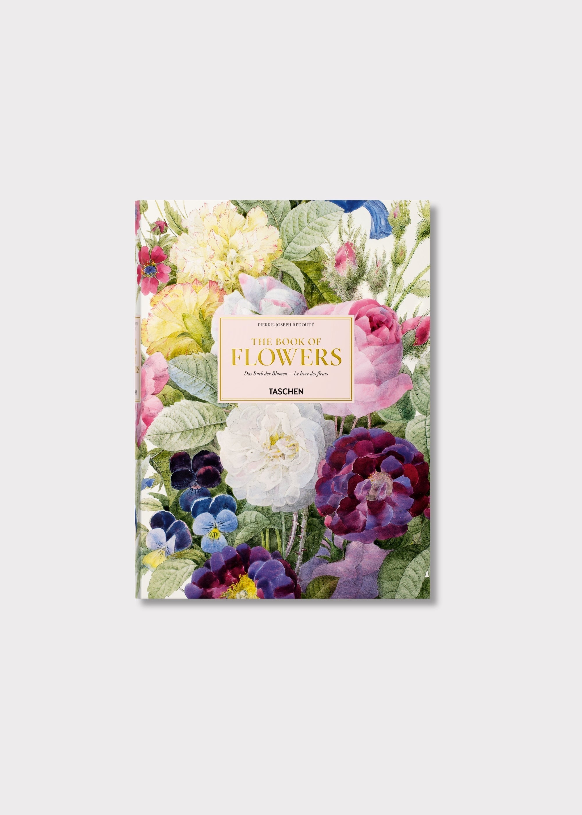 Coffee Table Book "Redouté. The Book Of " for Vase Styling