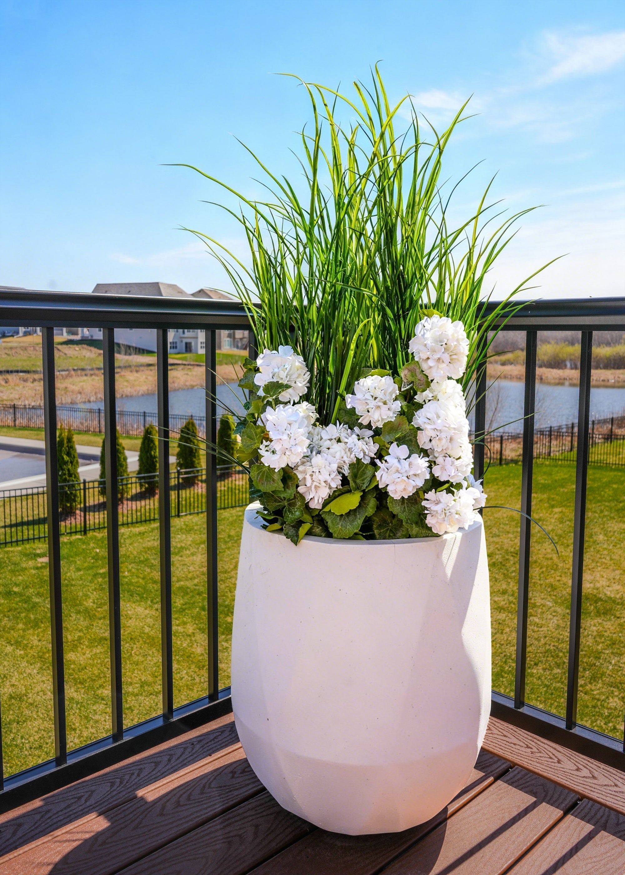Artificial Geranium Bush for Wedding Decor