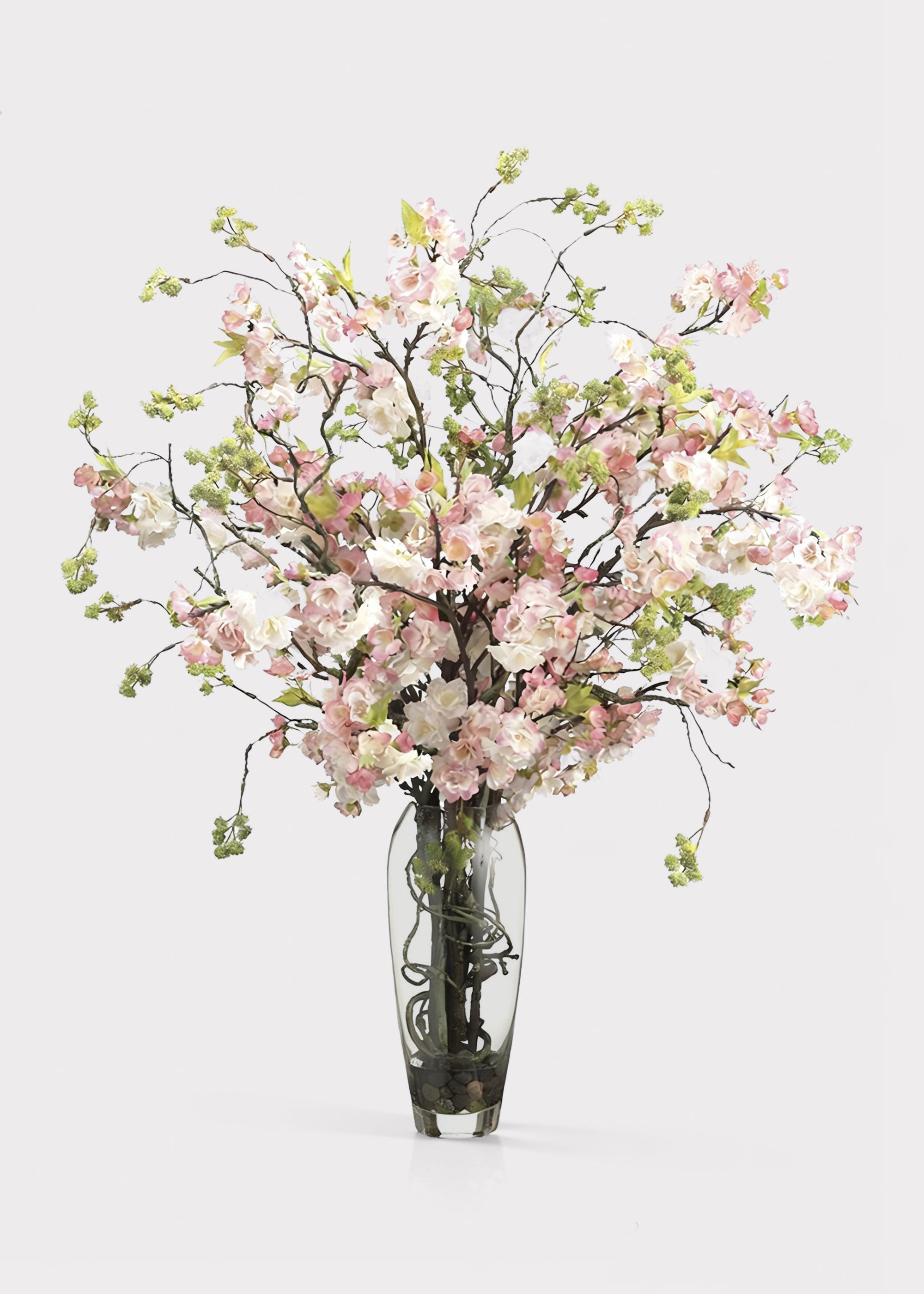 Pink Artificial Cherry Blossom Arrangement for Vase Styling