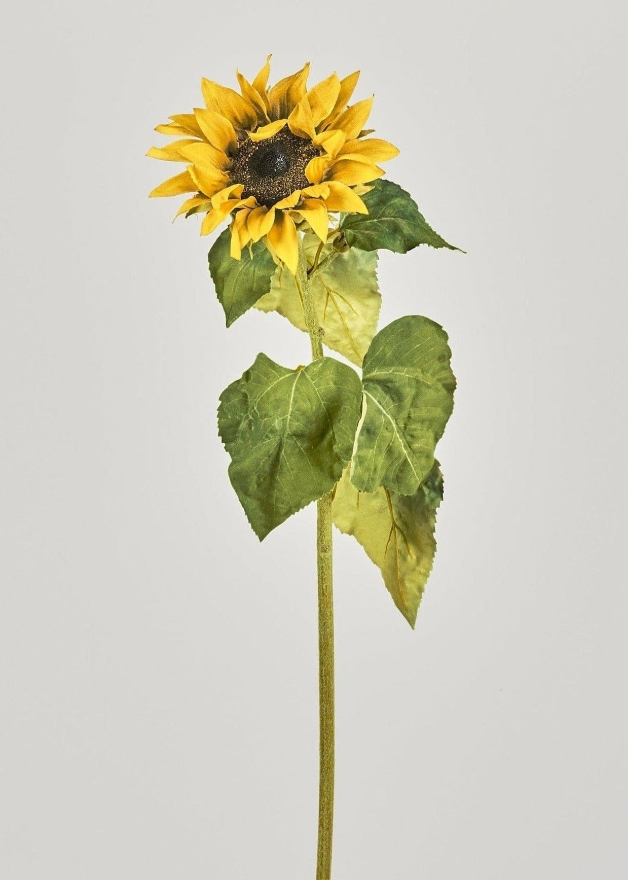 Yellow Artificial Sunflower Stem for Vase Styling