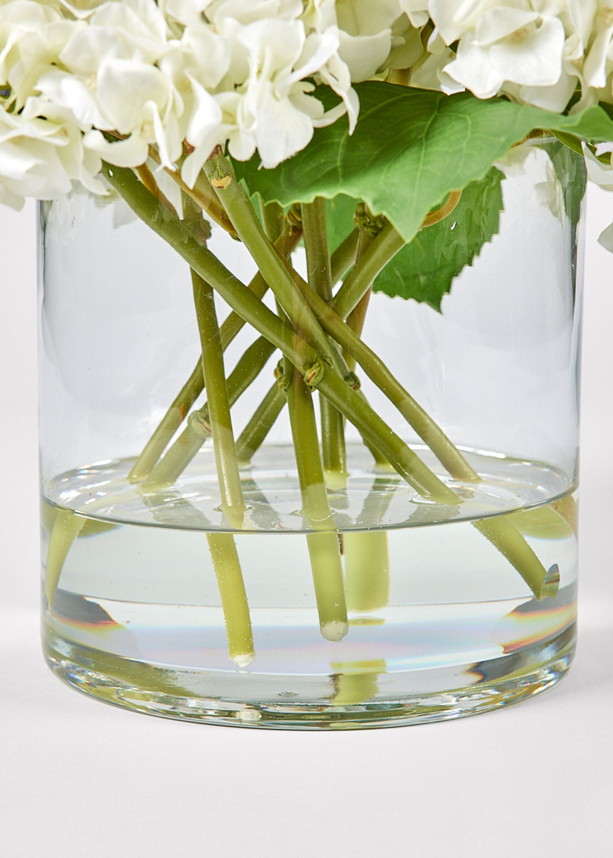 White Artificial Hydrangea Arrangement for Wedding Decor