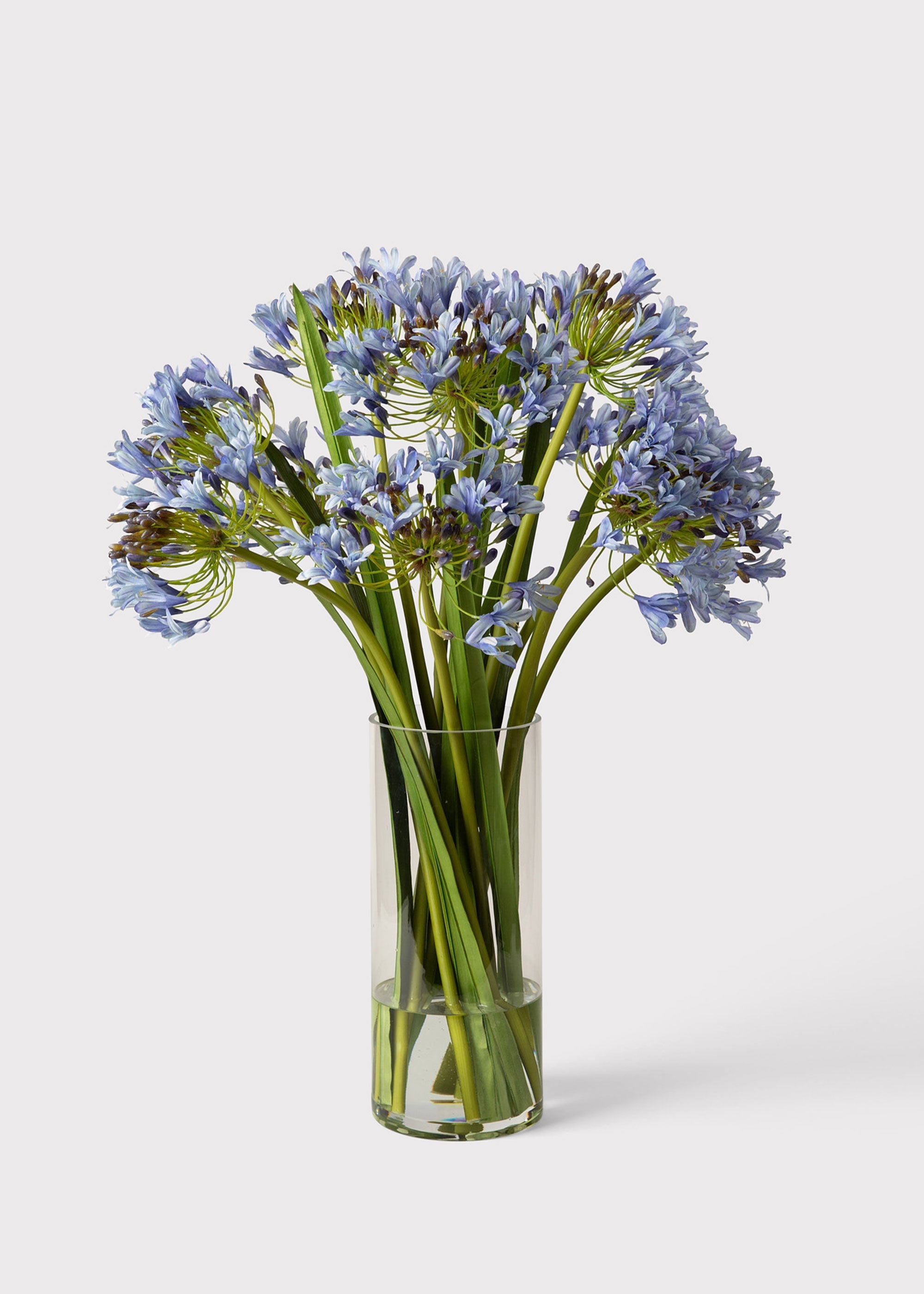 Blue Artificial Agapanthus Arrangement for Vase Styling
