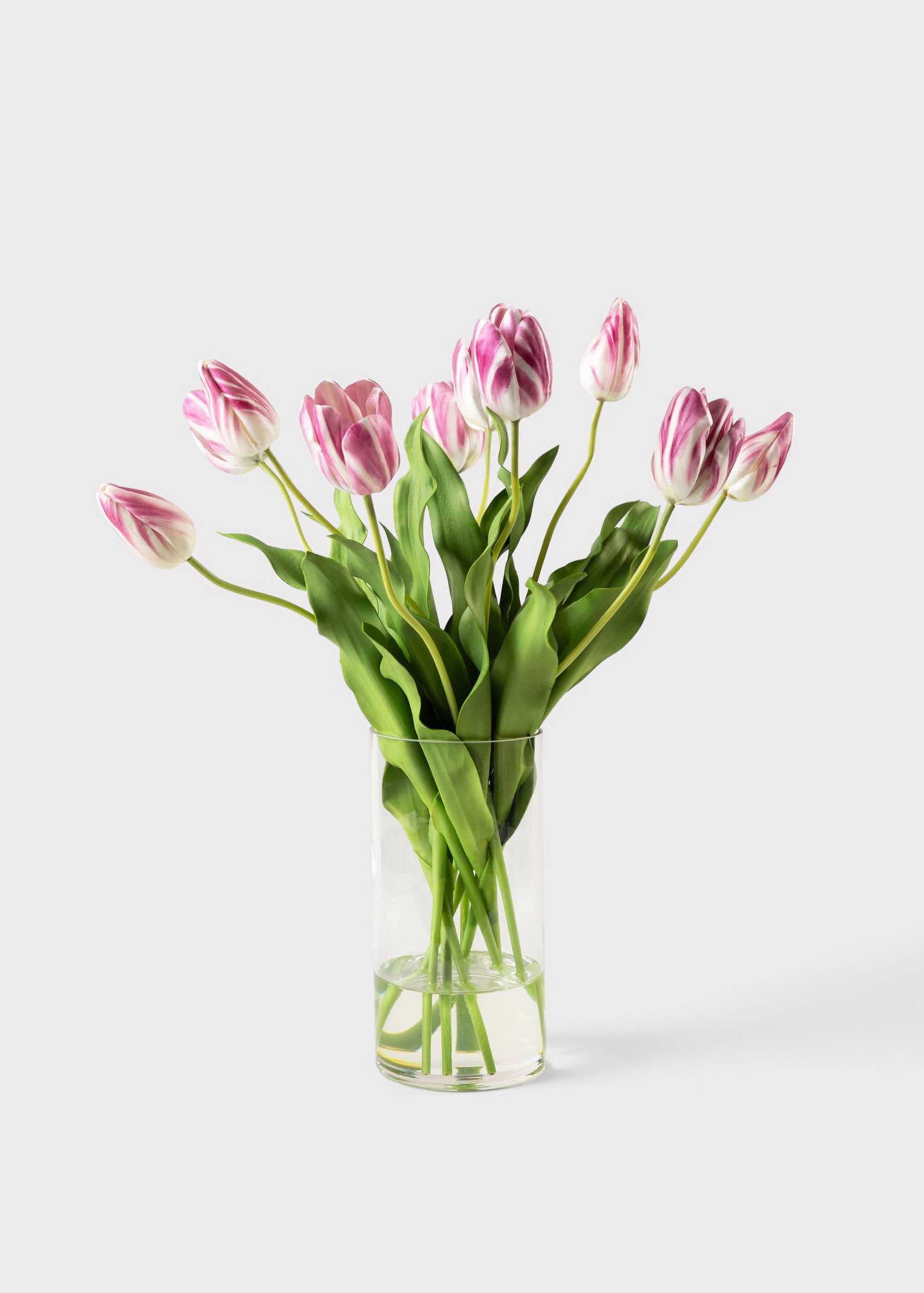 Pink Artificial Tulip Arrangement for Vase Styling
