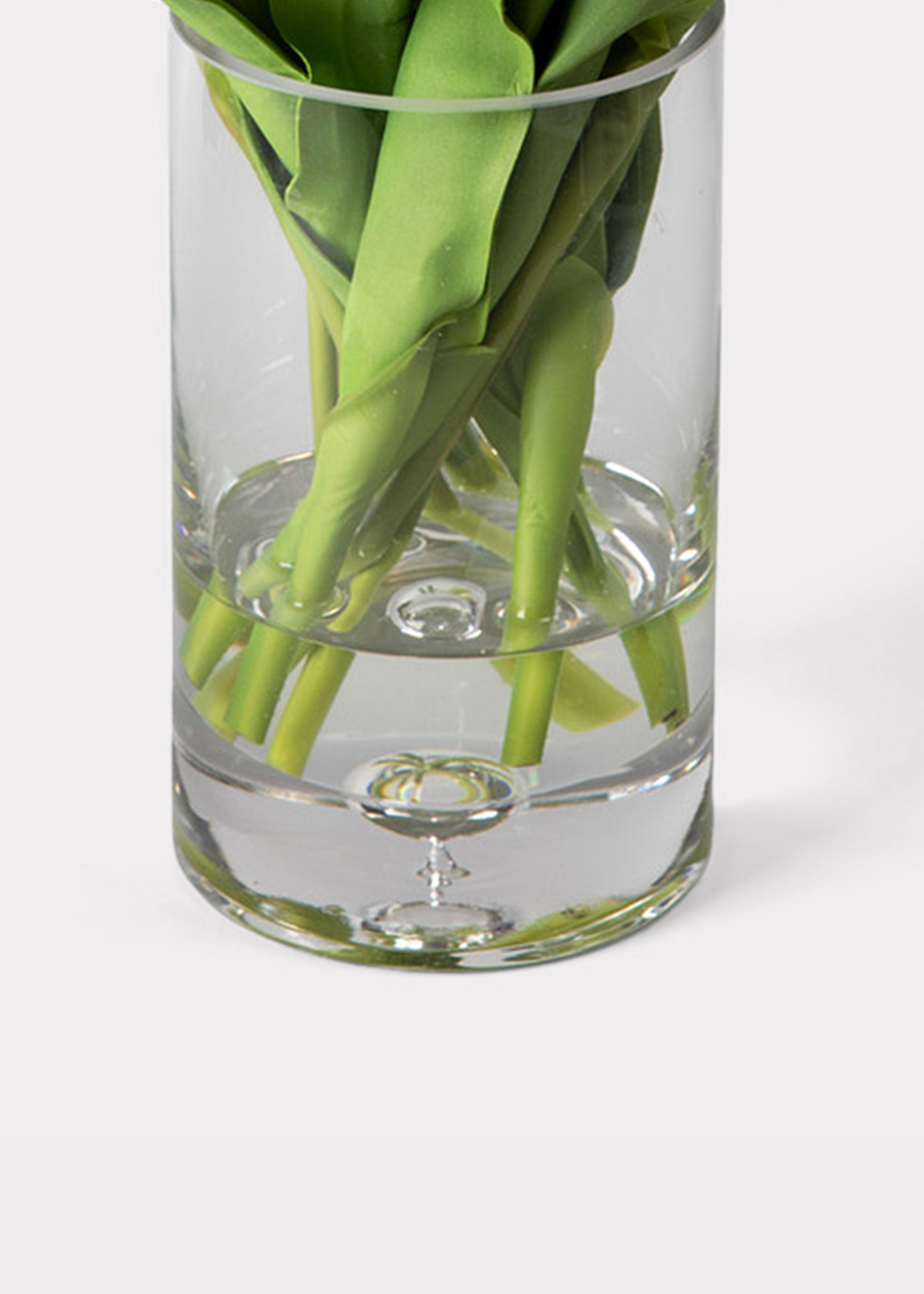 Pink Artificial Tulip Arrangement for Table Centerpiece